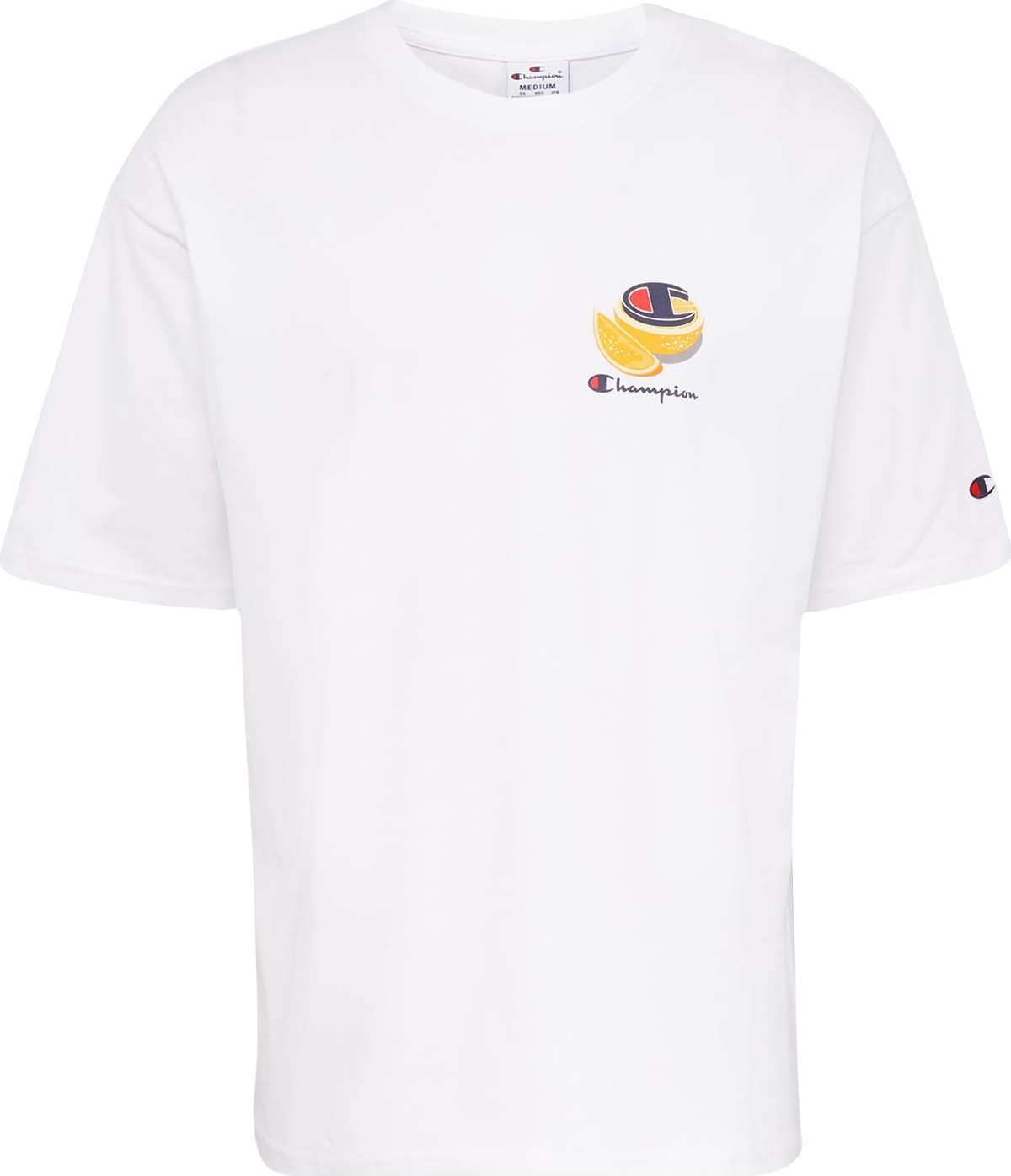 Champion Authentic Athletic Apparel Tričko námořnická modř / žlutá / červená / bílá