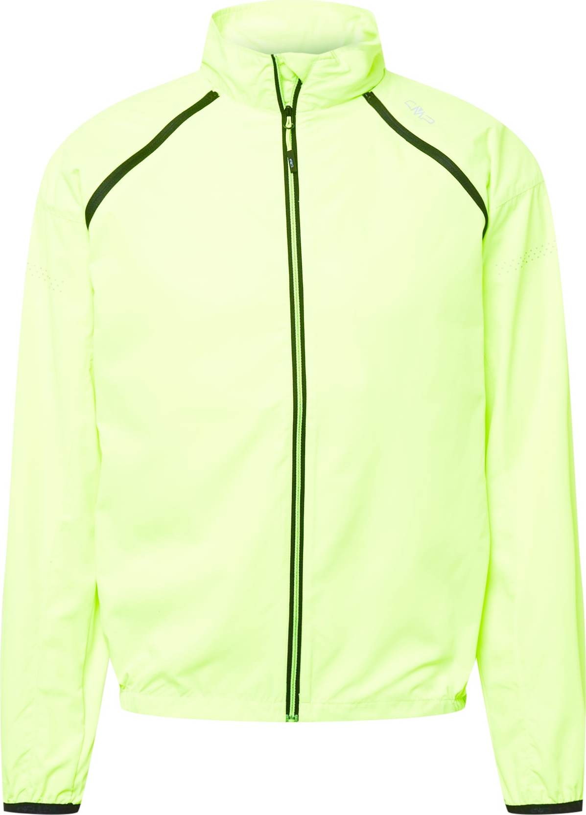 CMP Outdoorová bunda limetková / černá