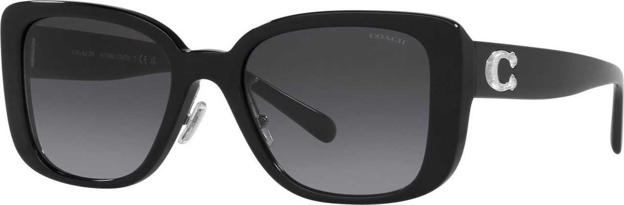 COACH Sluneční brýle '0HC83525450028G' stříbrně šedá / černá