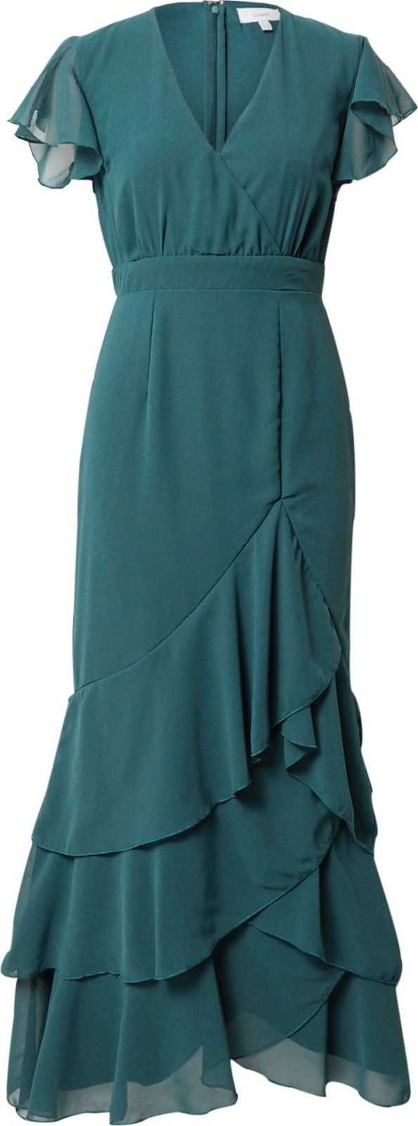 Coast Společenské šaty smaragdová