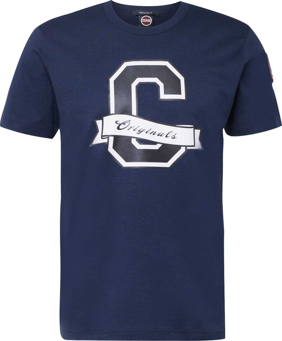 Colmar Tričko noční modrá / červená / černá / bílá