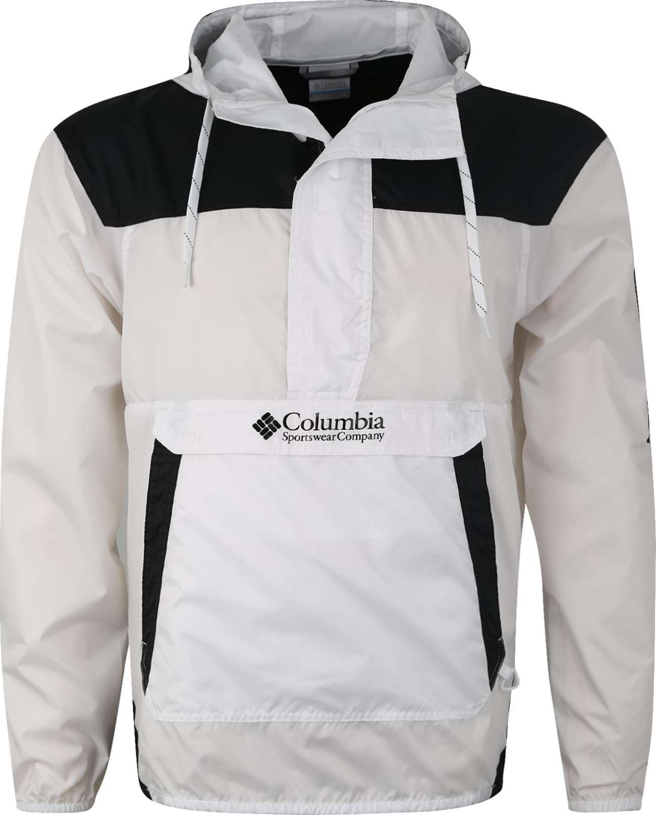 COLUMBIA Outdoorová bunda 'Challenger' černá / bílá