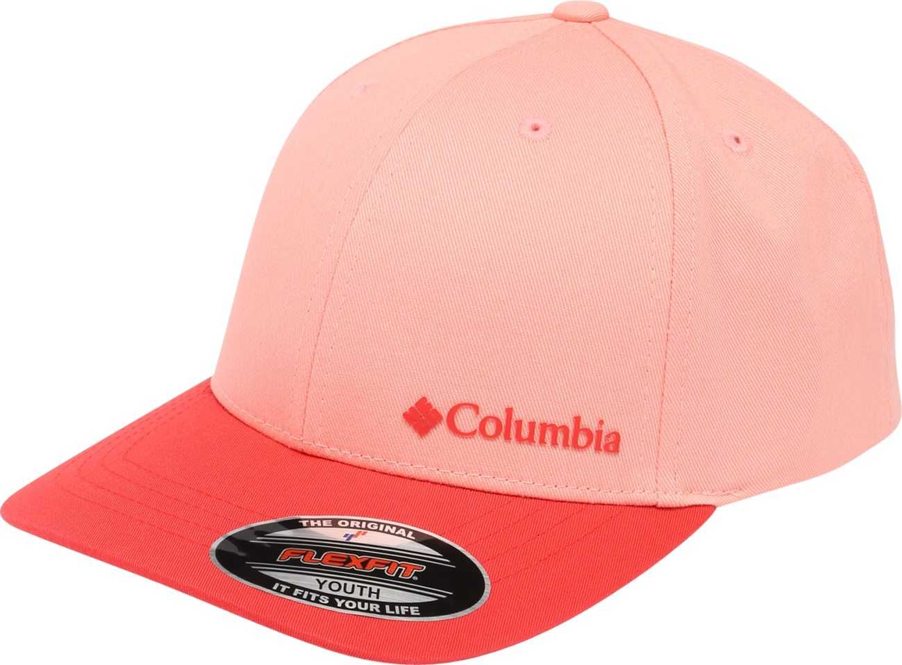 COLUMBIA Sportovní čepice růžová / červená