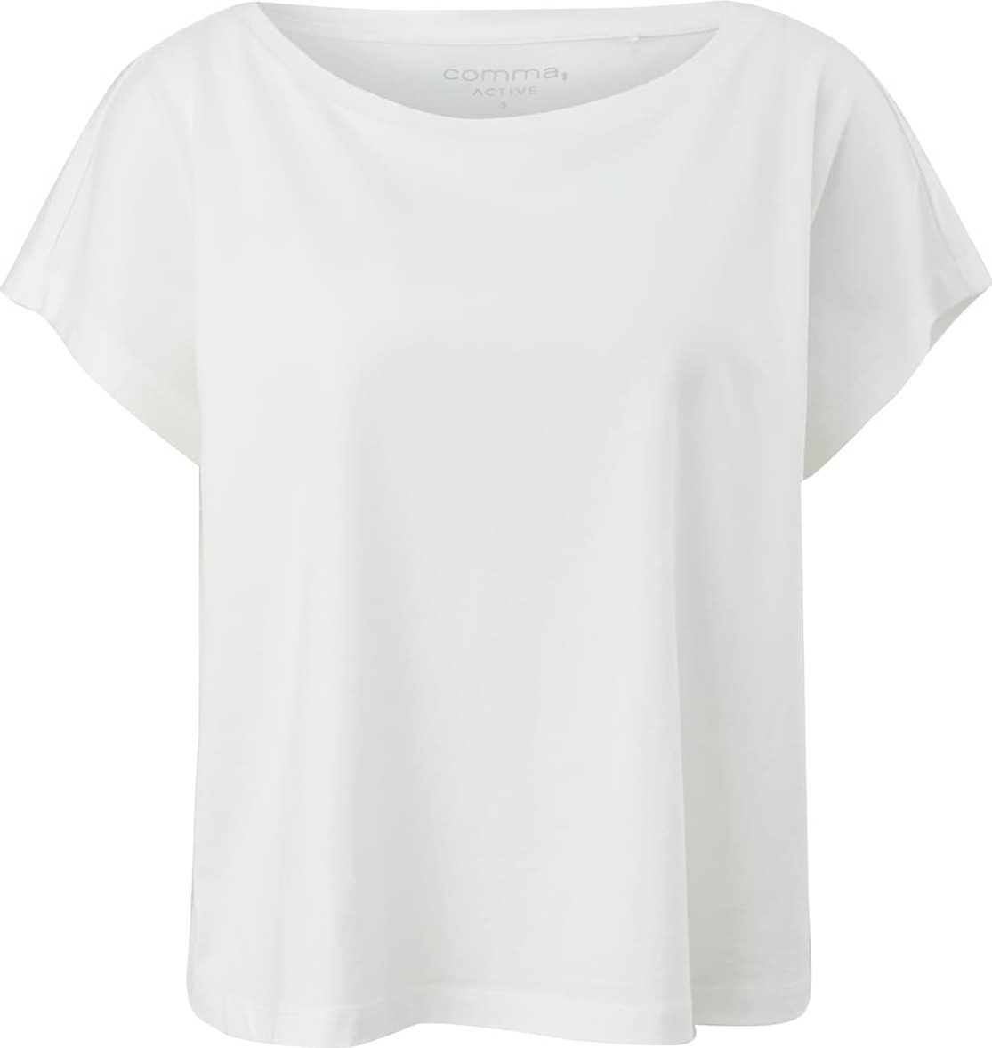 COMMA Tričko bílá