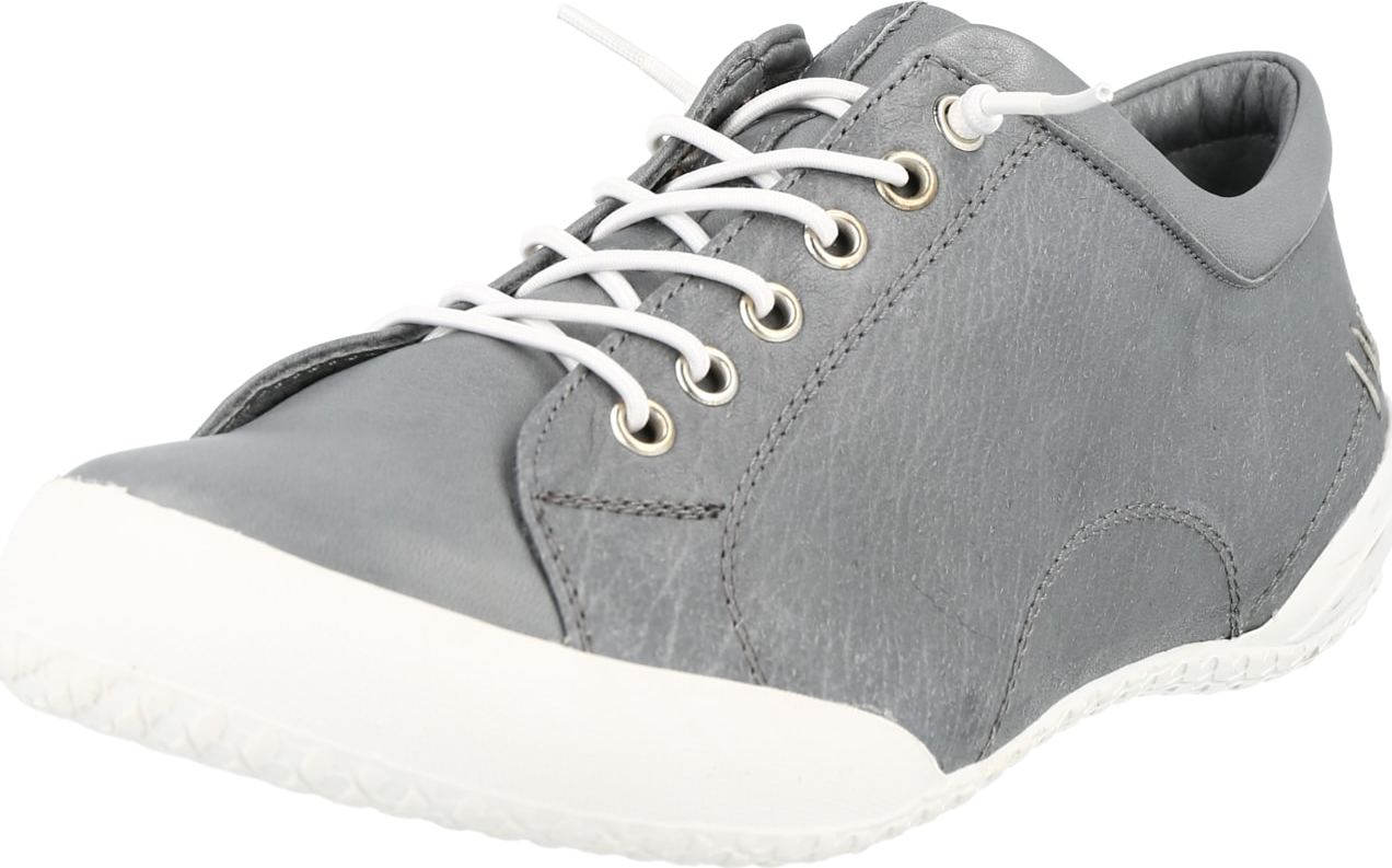 COSMOS COMFORT Sportovní šněrovací boty šedá / bílá