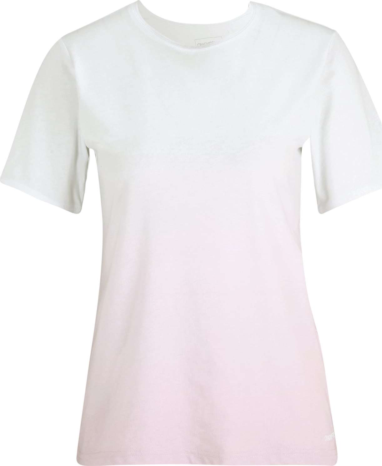 CRAGHOPPERS Funkční tričko 'Ilyse' pastelově růžová / bílá
