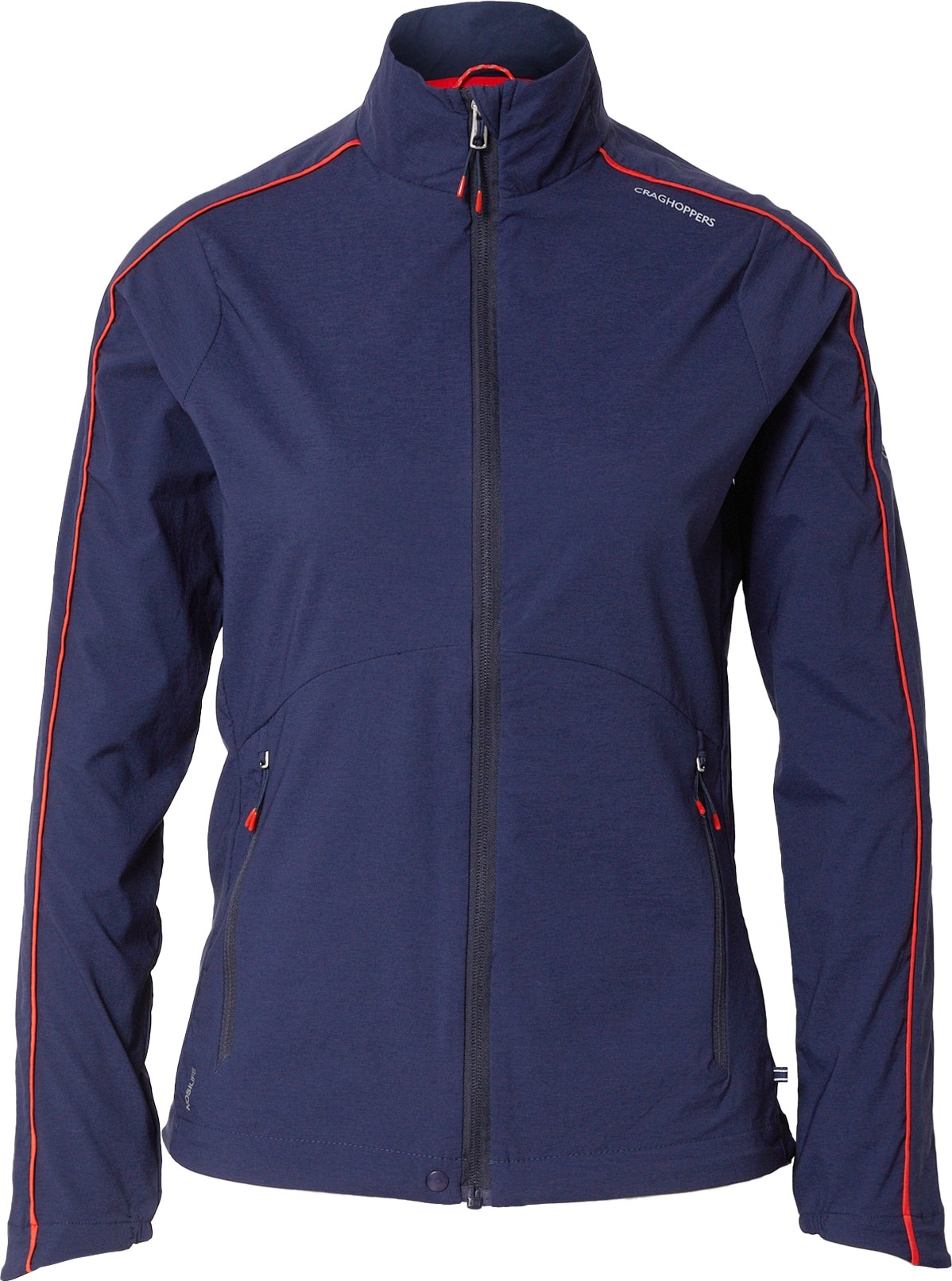 CRAGHOPPERS Sportovní bunda 'NosiLife Pro Active' námořnická modř / oranžová / bílá