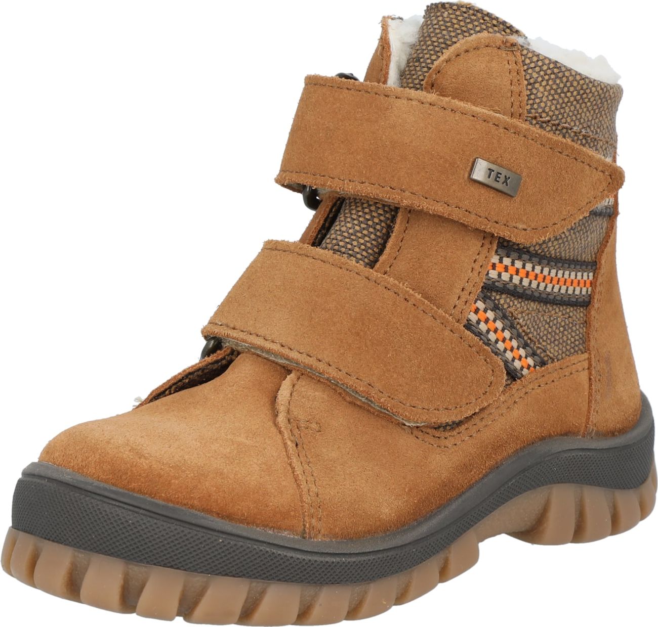 Däumling Kozačky tmavě béžová / karamelová / tmavě šedá