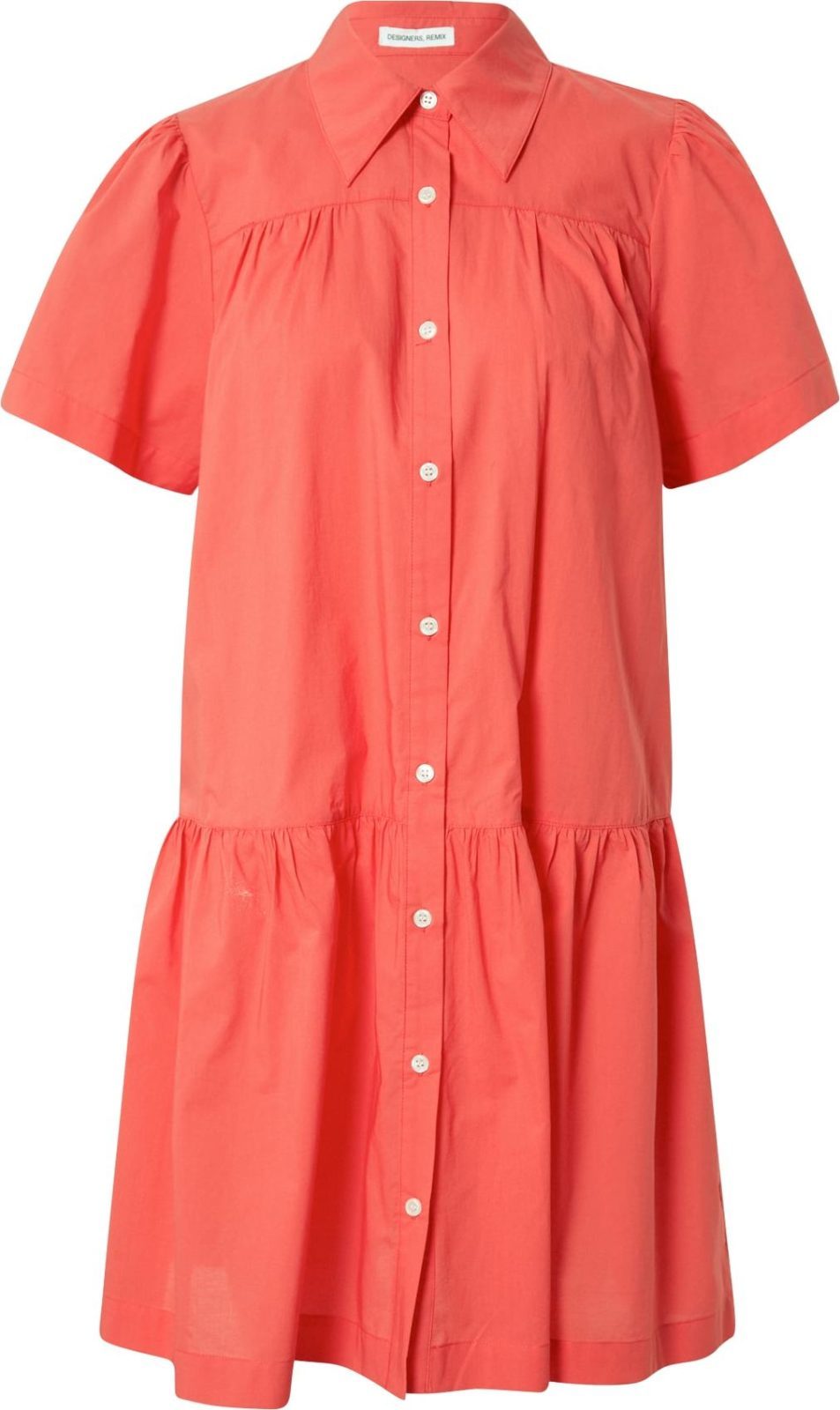 Designers Remix Košilové šaty 'Sandrine' světle červená