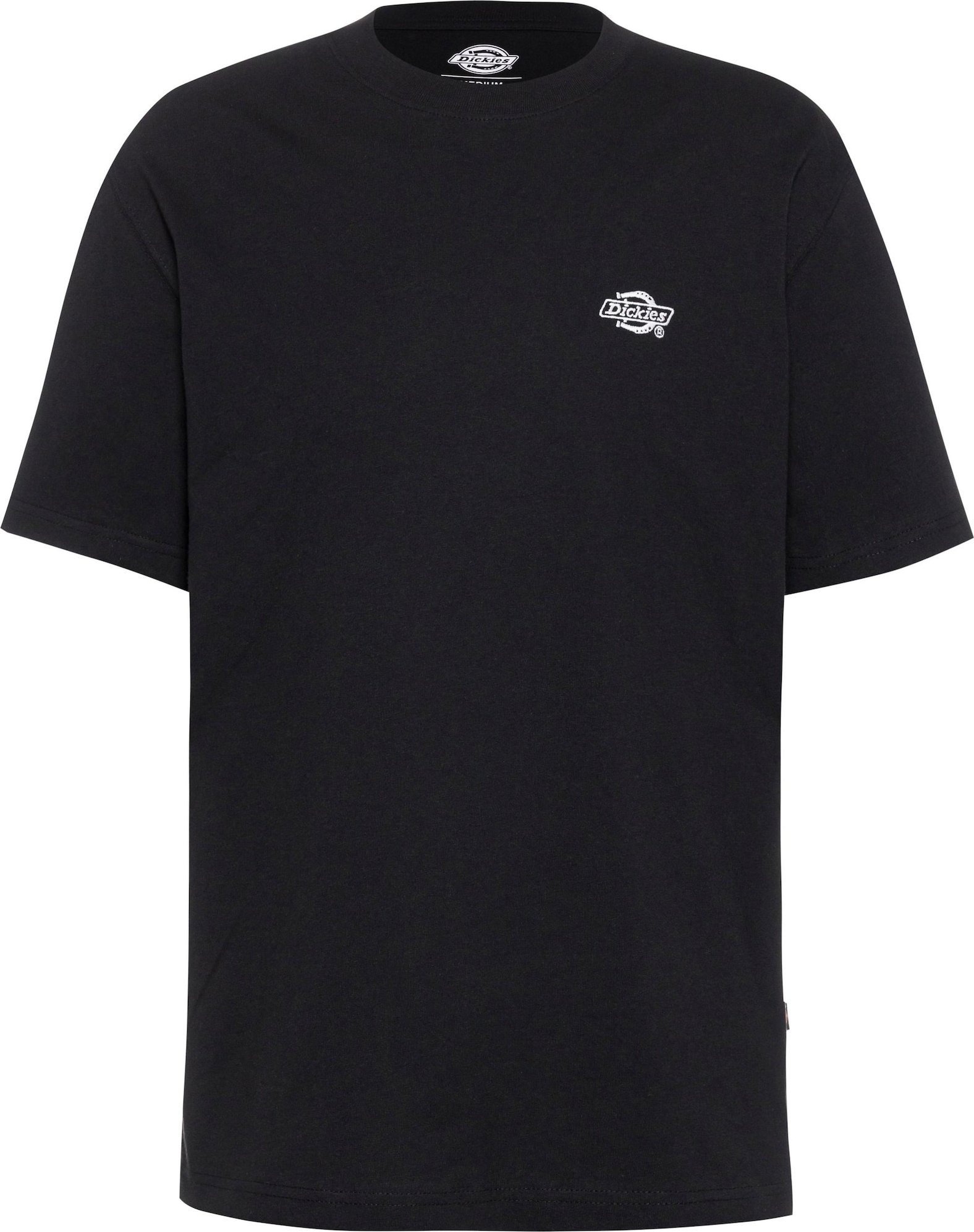 DICKIES Tričko 'Summerdale' černá / bílá