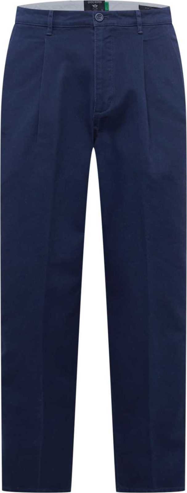 Dockers Kalhoty se sklady v pase 'KHAKI' námořnická modř