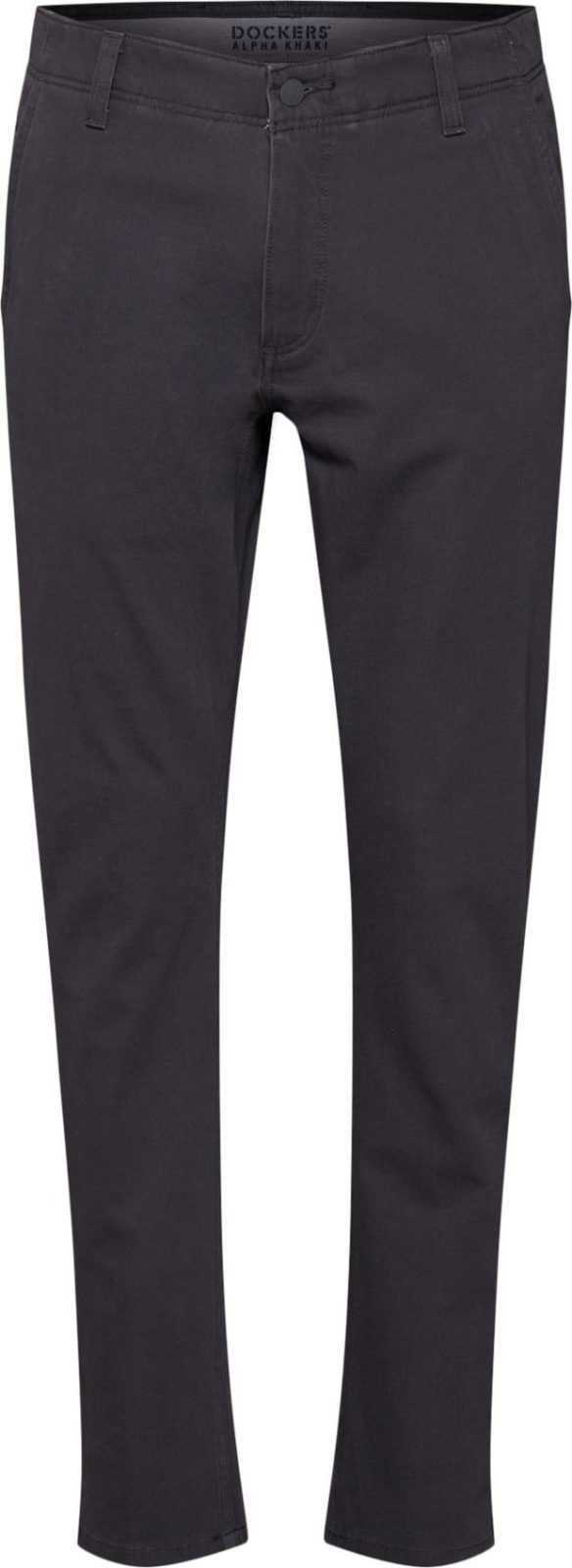 Dockers Chino kalhoty 'SMART 360 FLEX ALPHA SLIM (TAPERED)' šedá