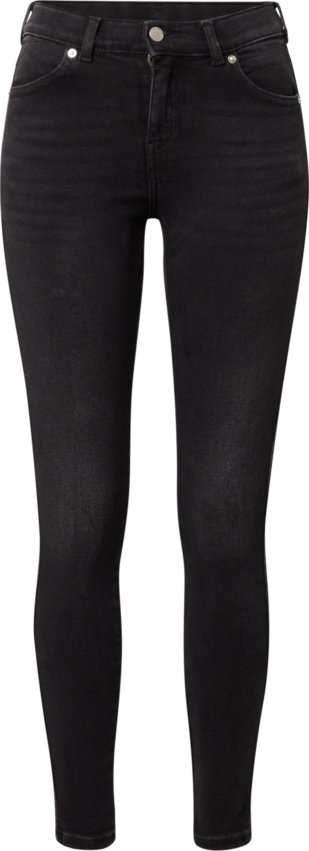 Dr. Denim Džíny 'Lexy' černá džínovina