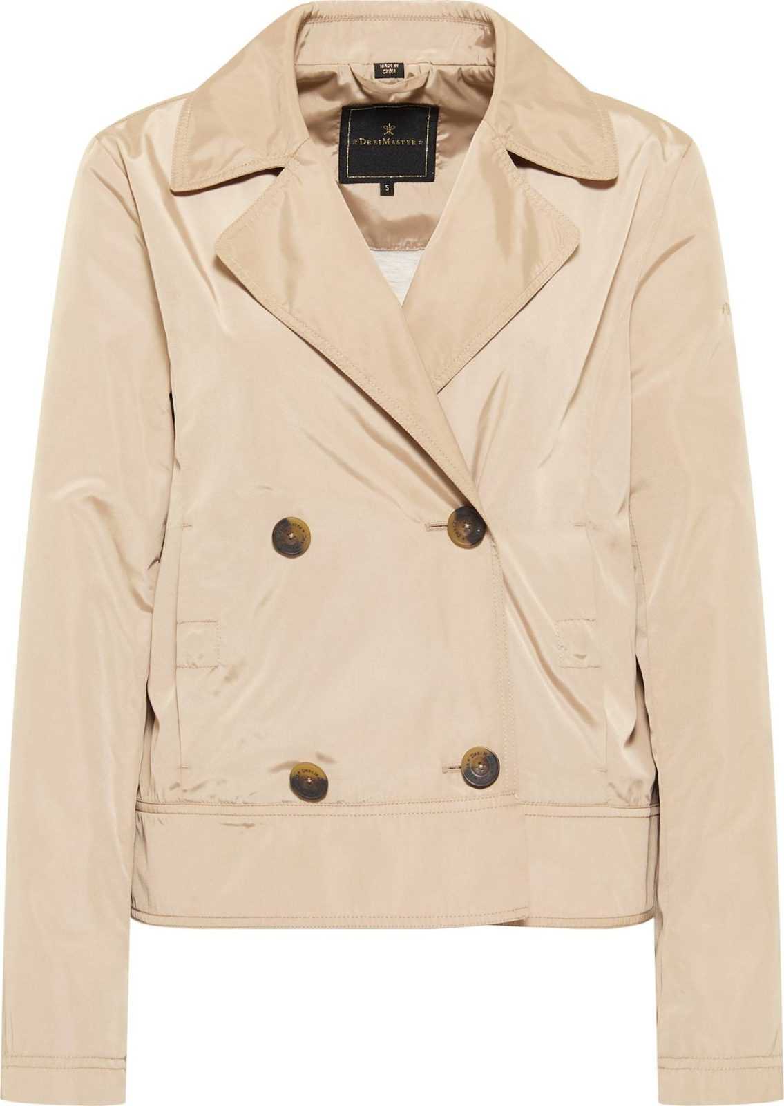 DreiMaster Klassik Přechodná bunda béžová