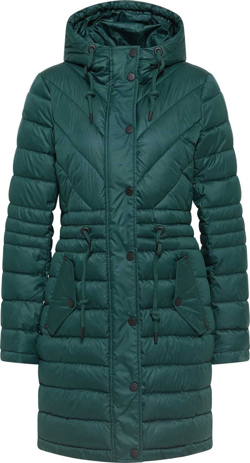 DreiMaster Klassik Zimní kabát smaragdová