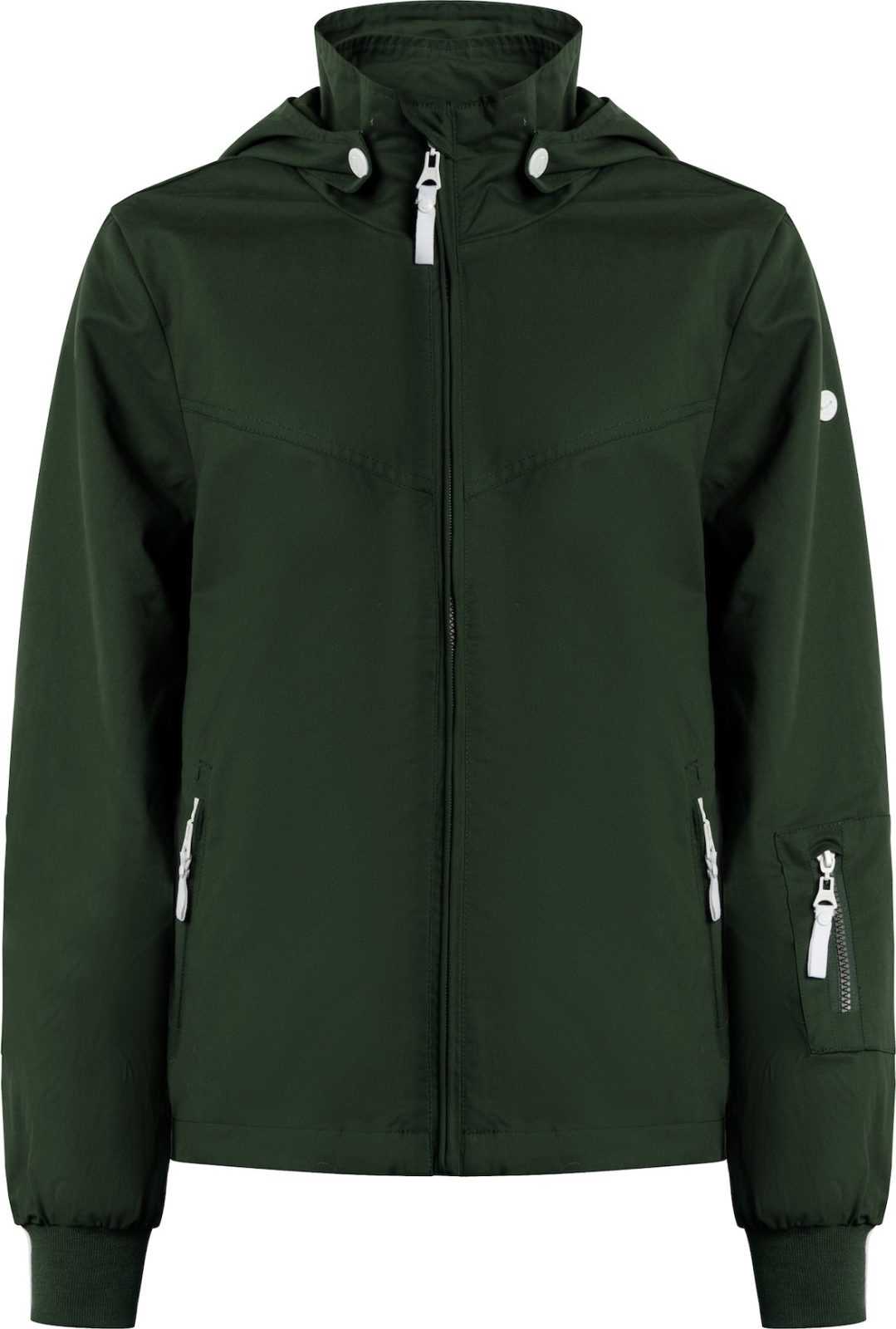 DreiMaster Maritim Přechodná bunda jedle / bílá