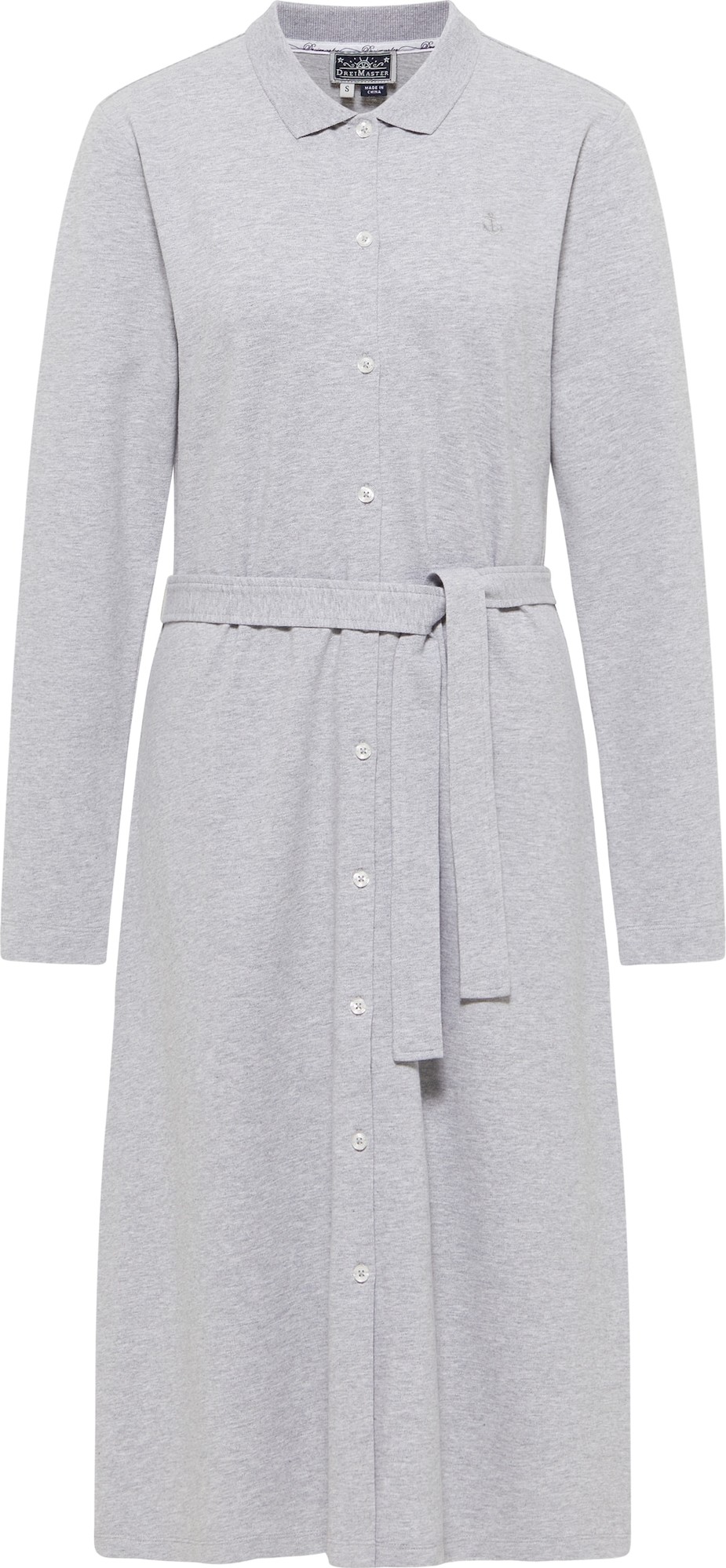 DreiMaster Maritim Šaty šedý melír