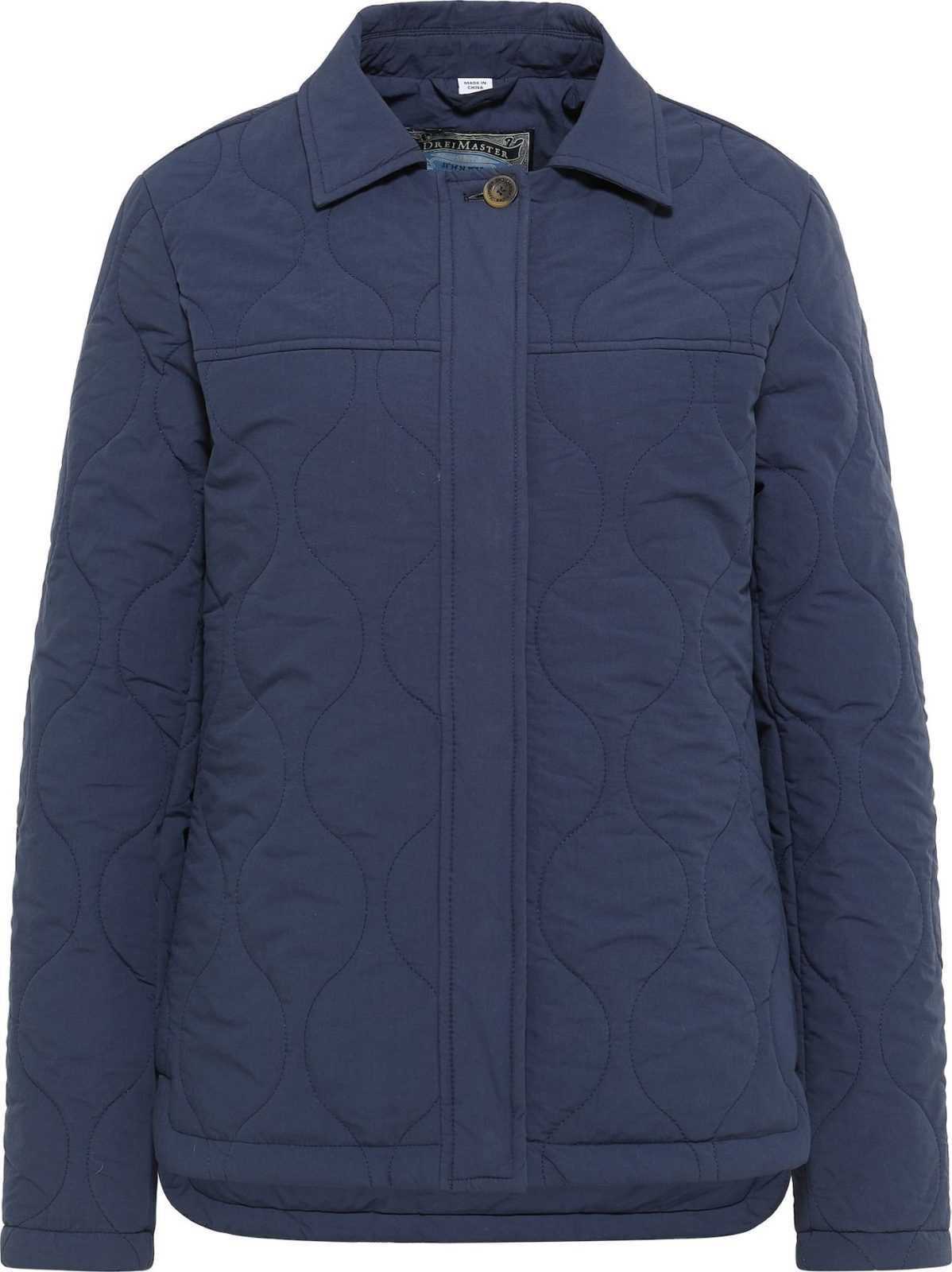 DreiMaster Vintage Přechodná bunda marine modrá