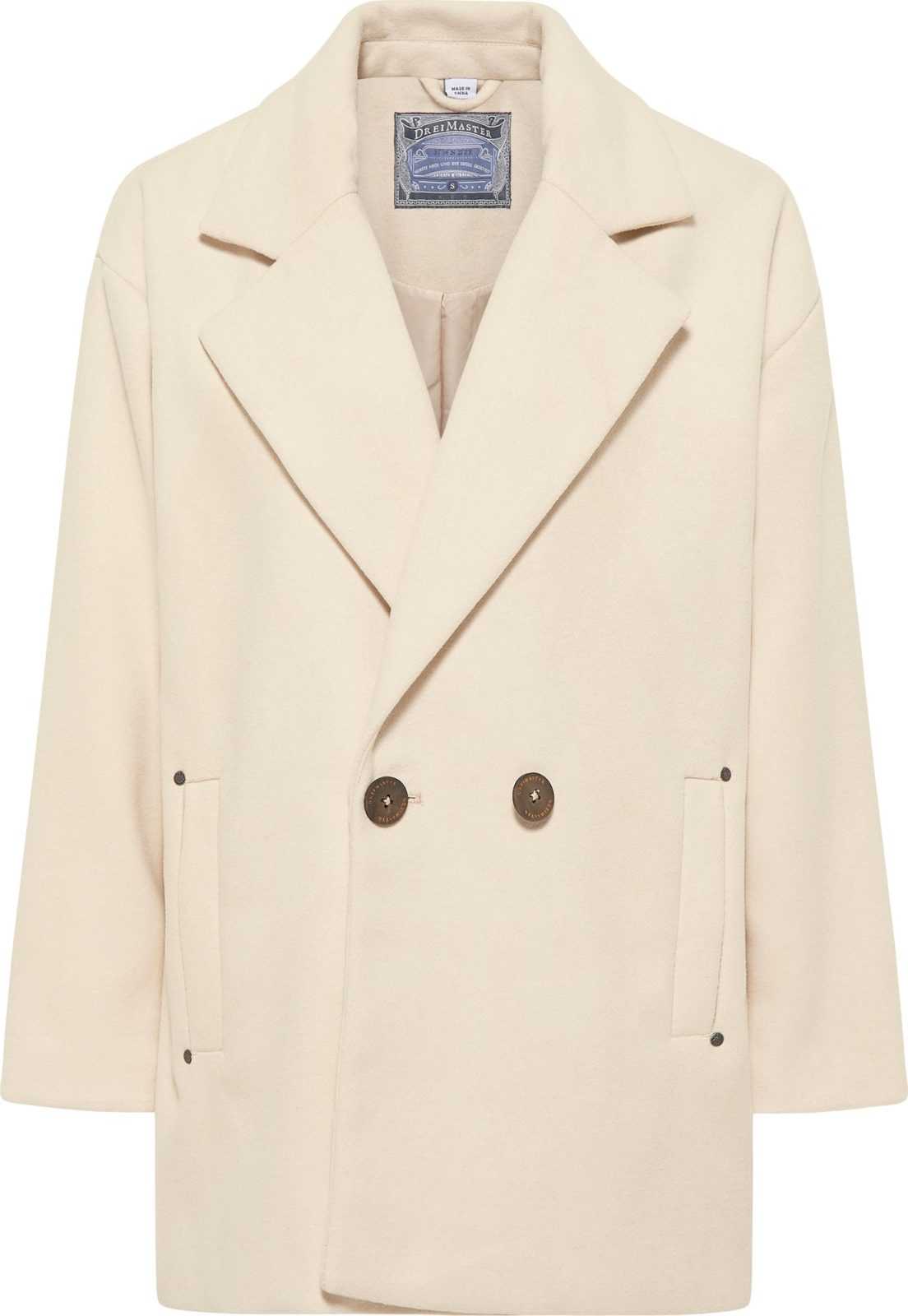 DreiMaster Vintage Přechodný kabát krémová