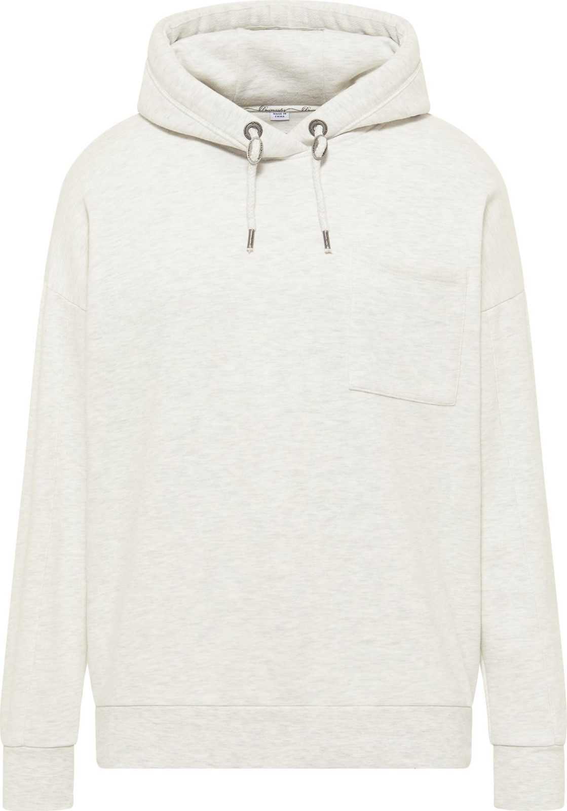 DreiMaster Vintage Mikina bílý melír