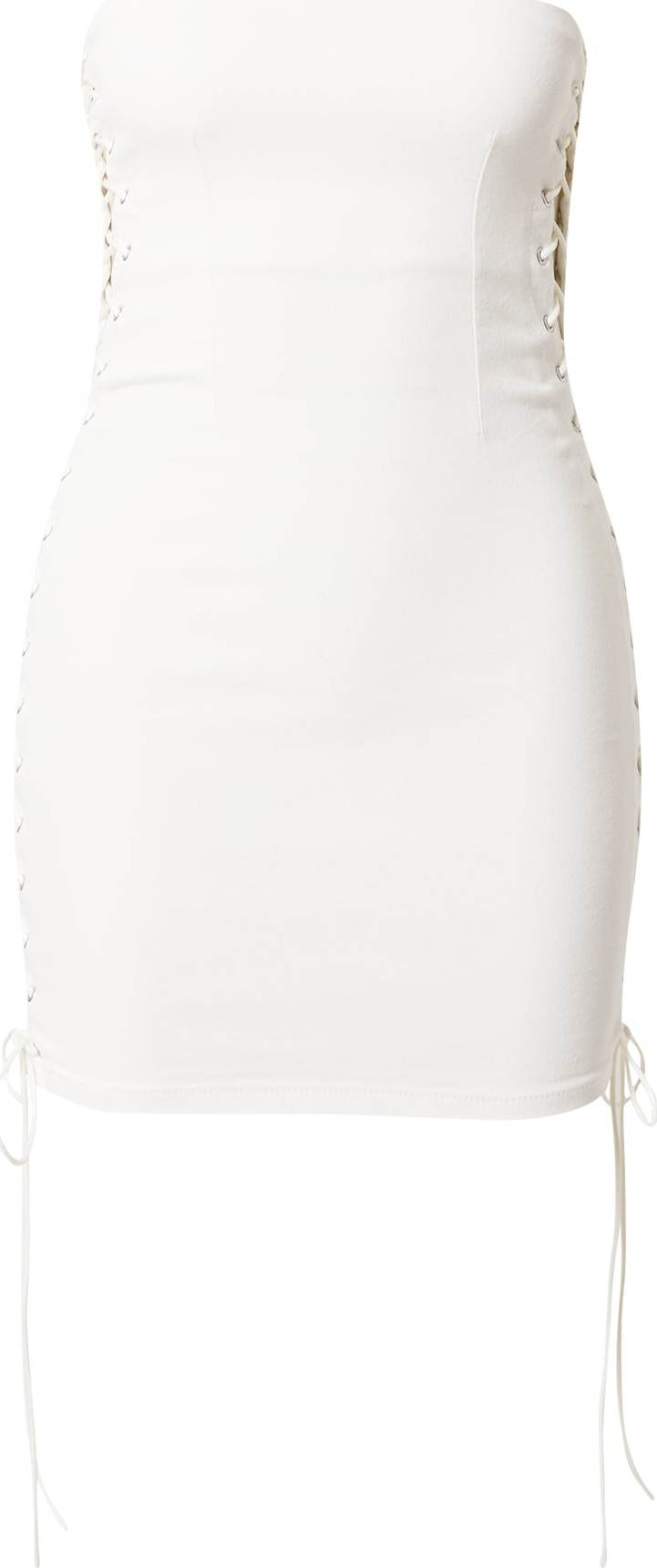 Edikted Šaty bílá džínovina