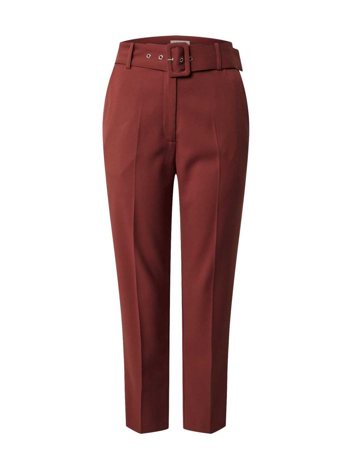 EDITED Kalhoty s puky 'Barbara' červená