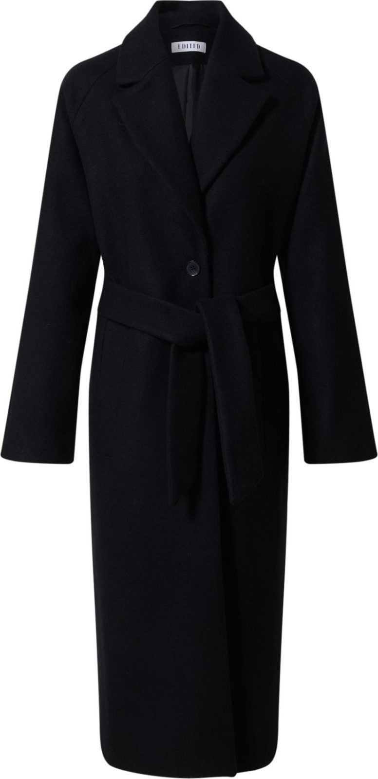 EDITED Přechodný kabát černá