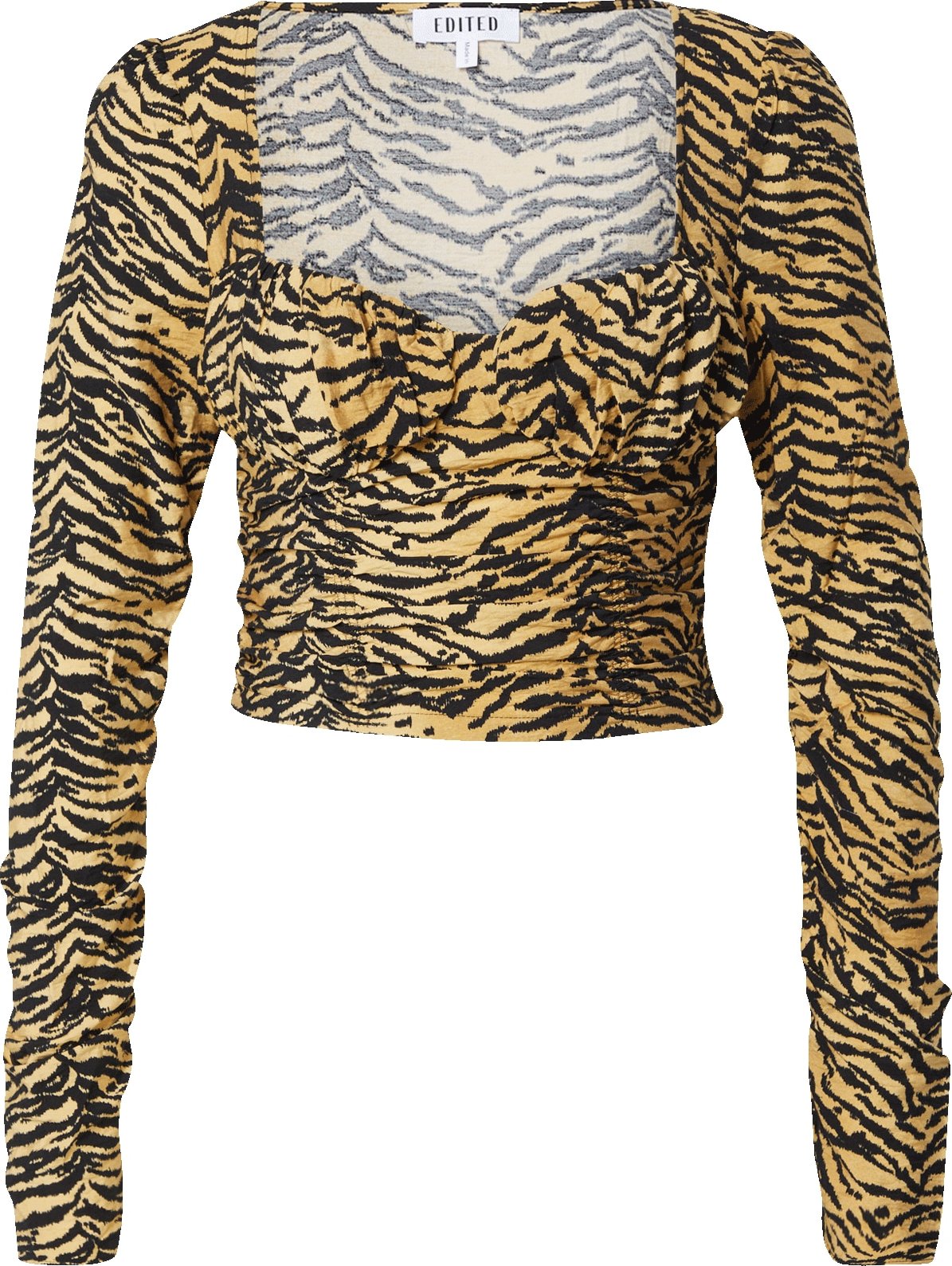 EDITED Tričko 'Giorgina' hnědá