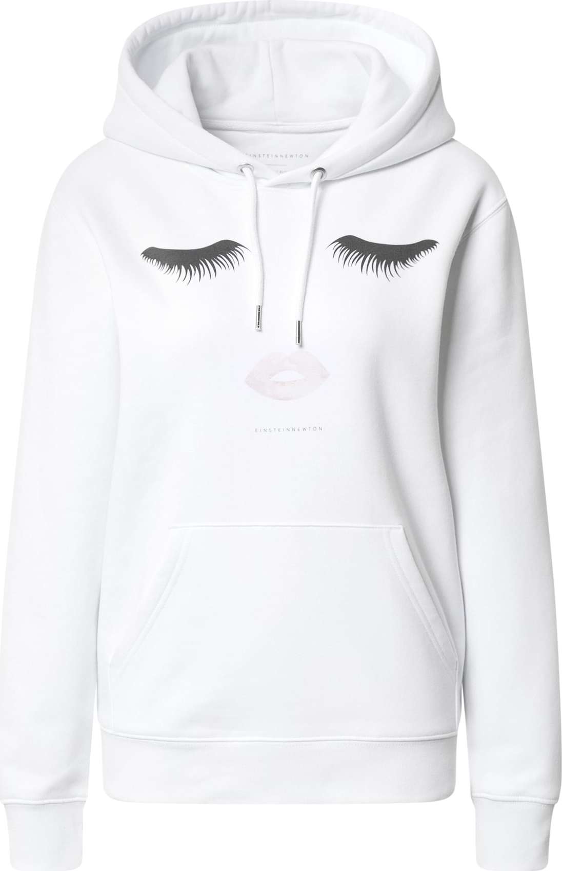 EINSTEIN & NEWTON Mikina 'Hilde' černá / bílá