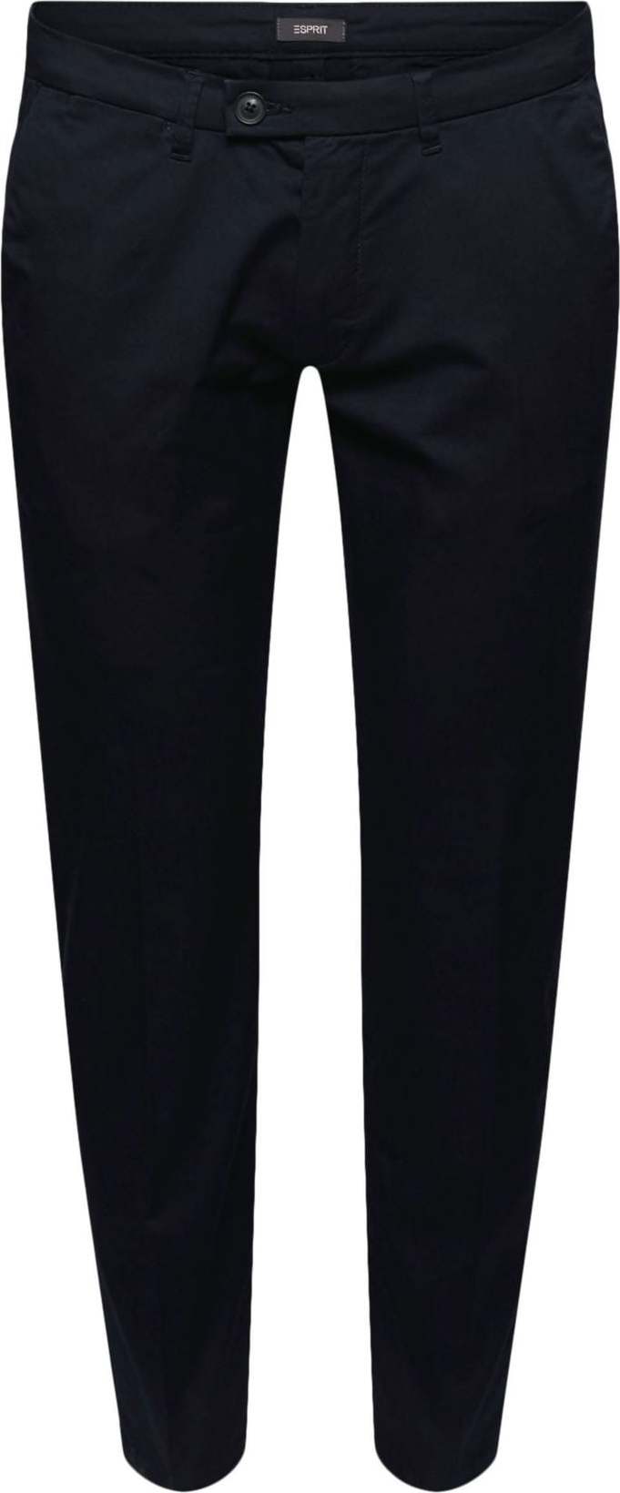 ESPRIT Chino kalhoty černá