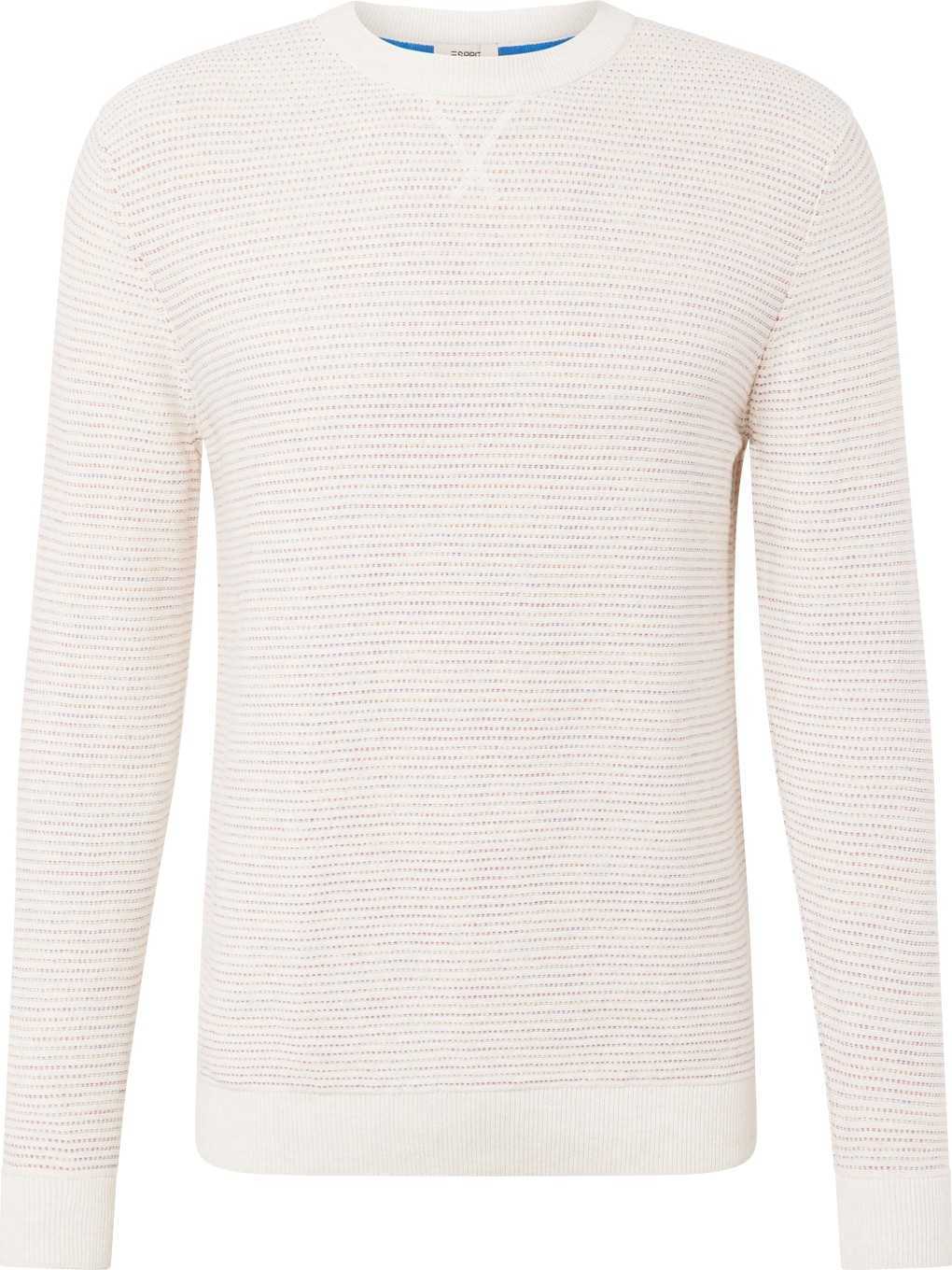 ESPRIT Svetr modrá / červená / offwhite