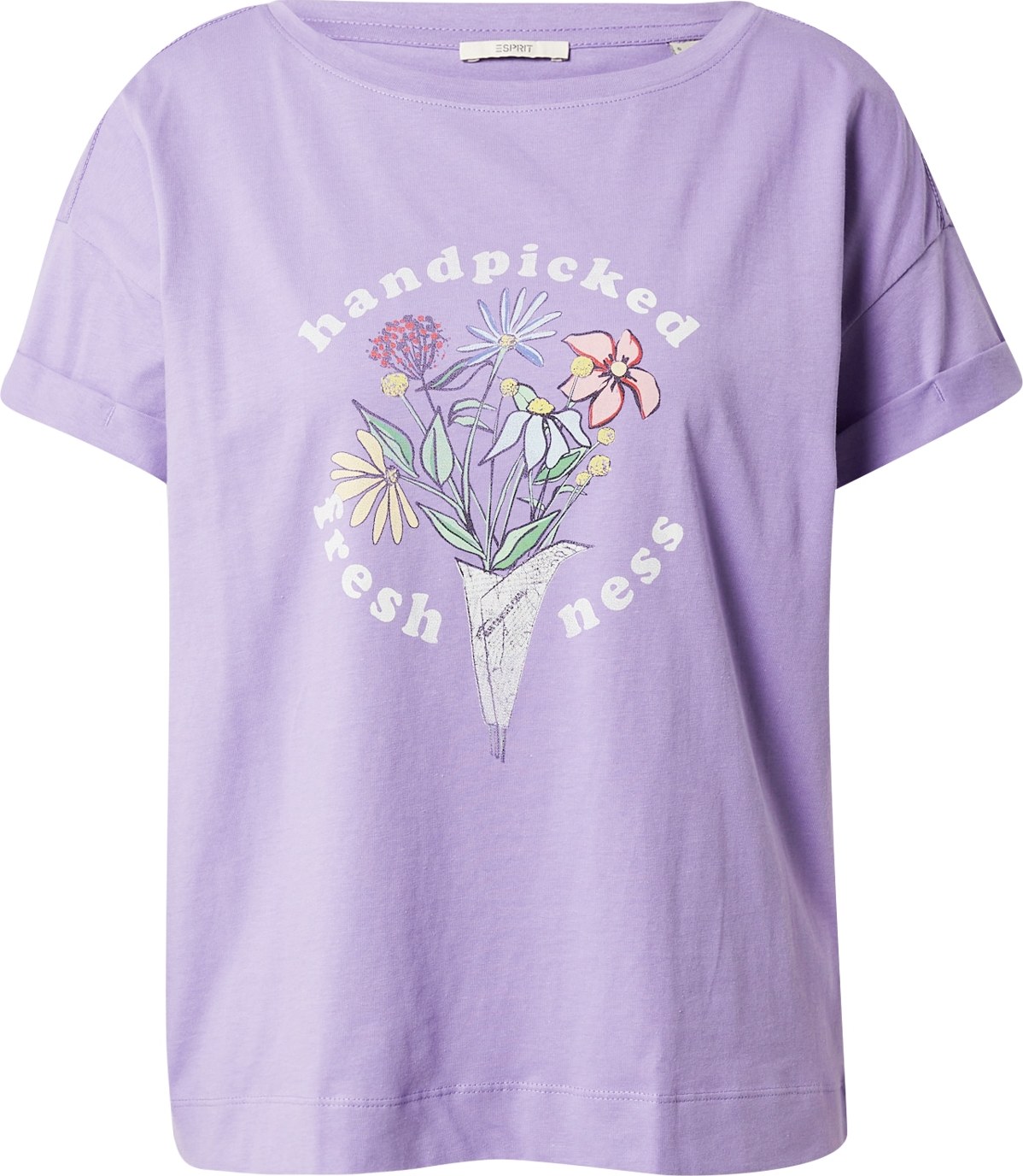 ESPRIT Tričko fialová / mix barev