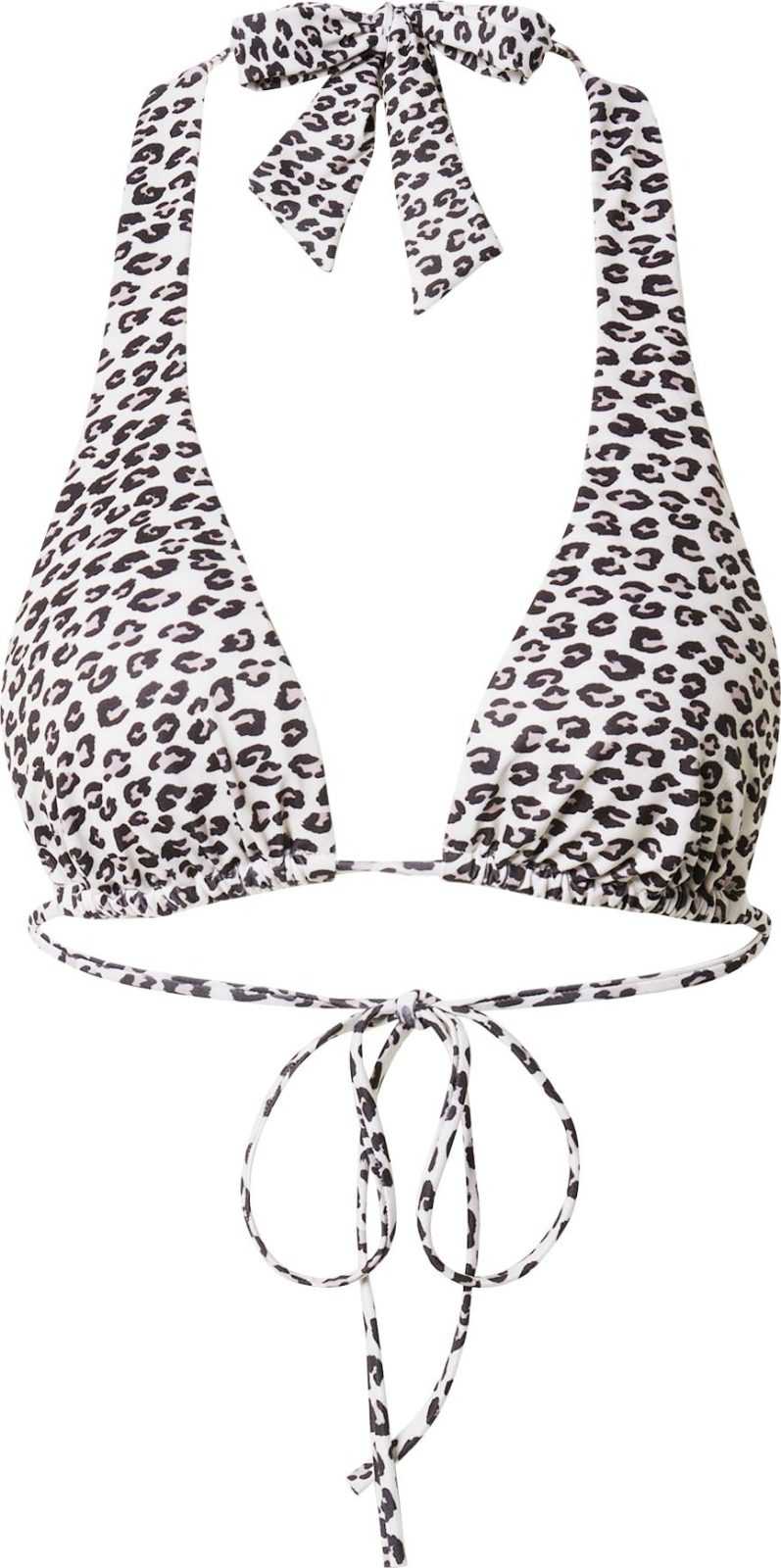 ETAM Horní díl plavek 'TEA' pastelově růžová / černá / bílá