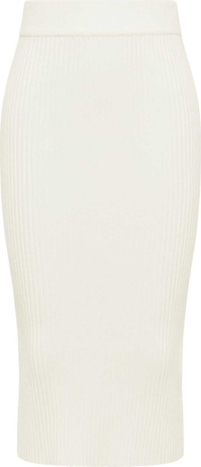 faina Sukně barva bílé vlny