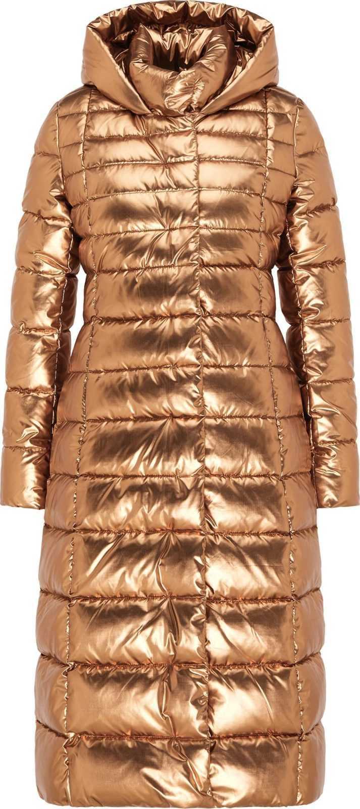 faina Zimní kabát zlatá