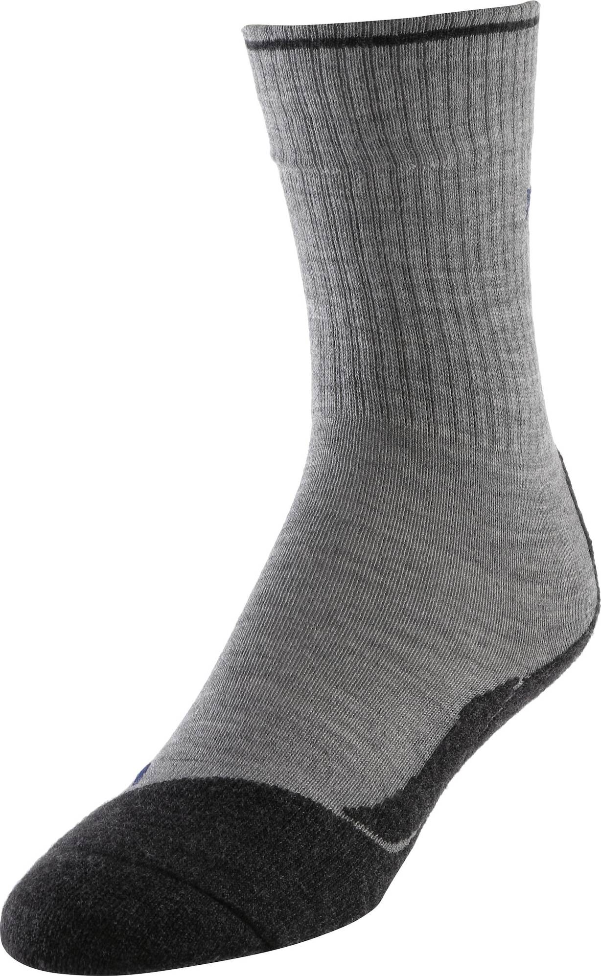 FALKE Sportovní ponožky šedá / antracitová