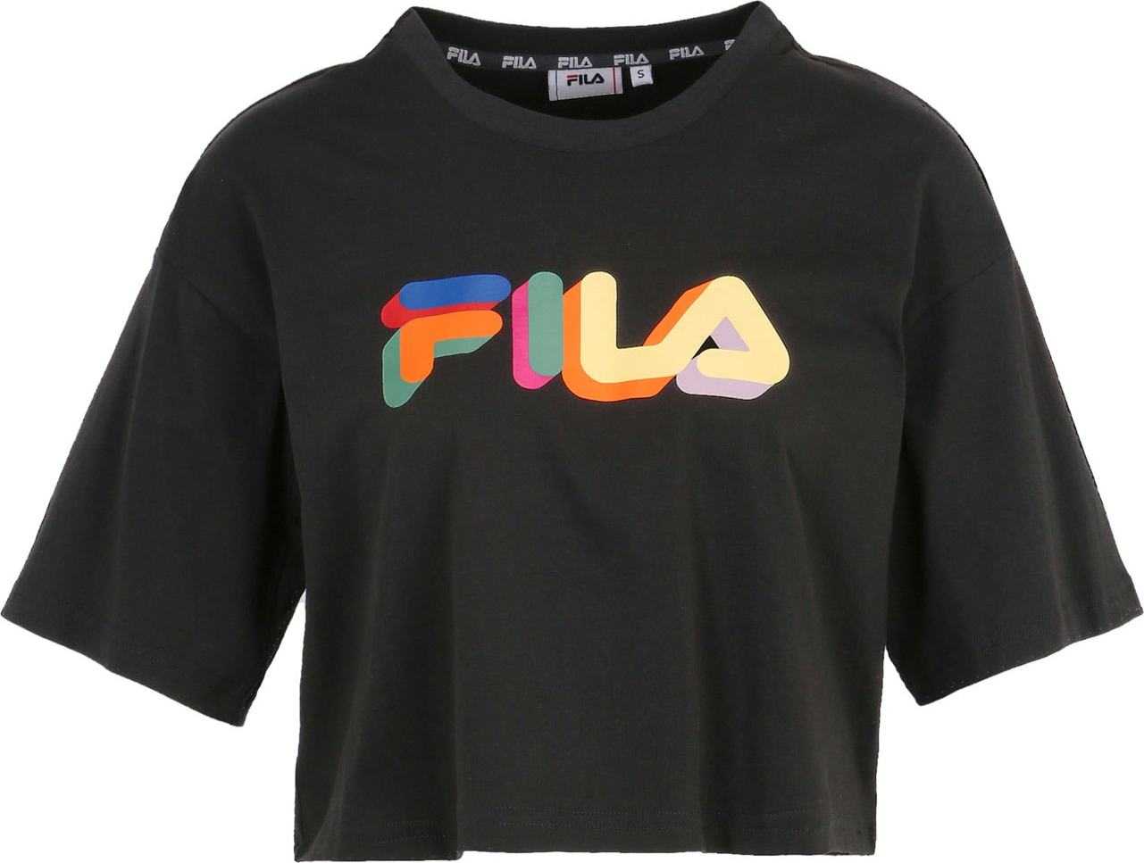 FILA Funkční tričko 'BEUNA' mix barev / korálová / černá