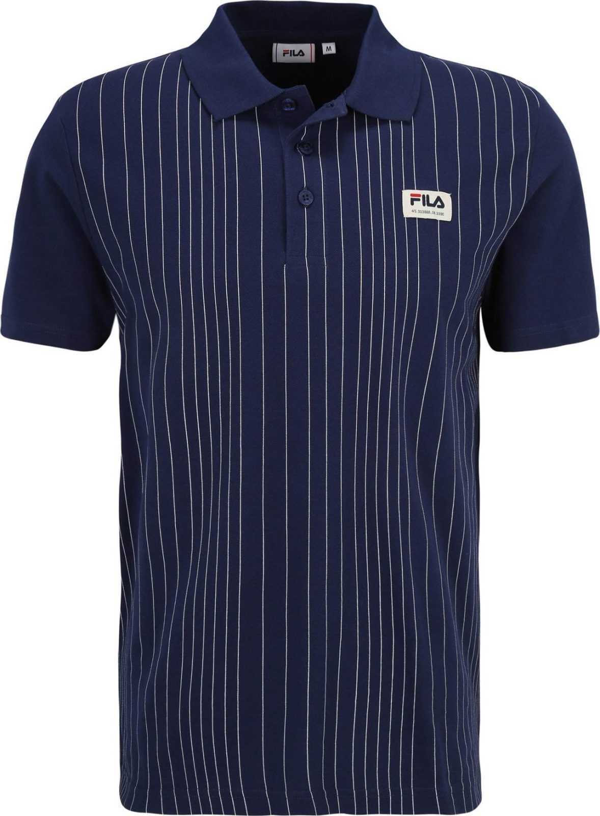 FILA Tričko 'Teugn' tmavě modrá / červená / bílá