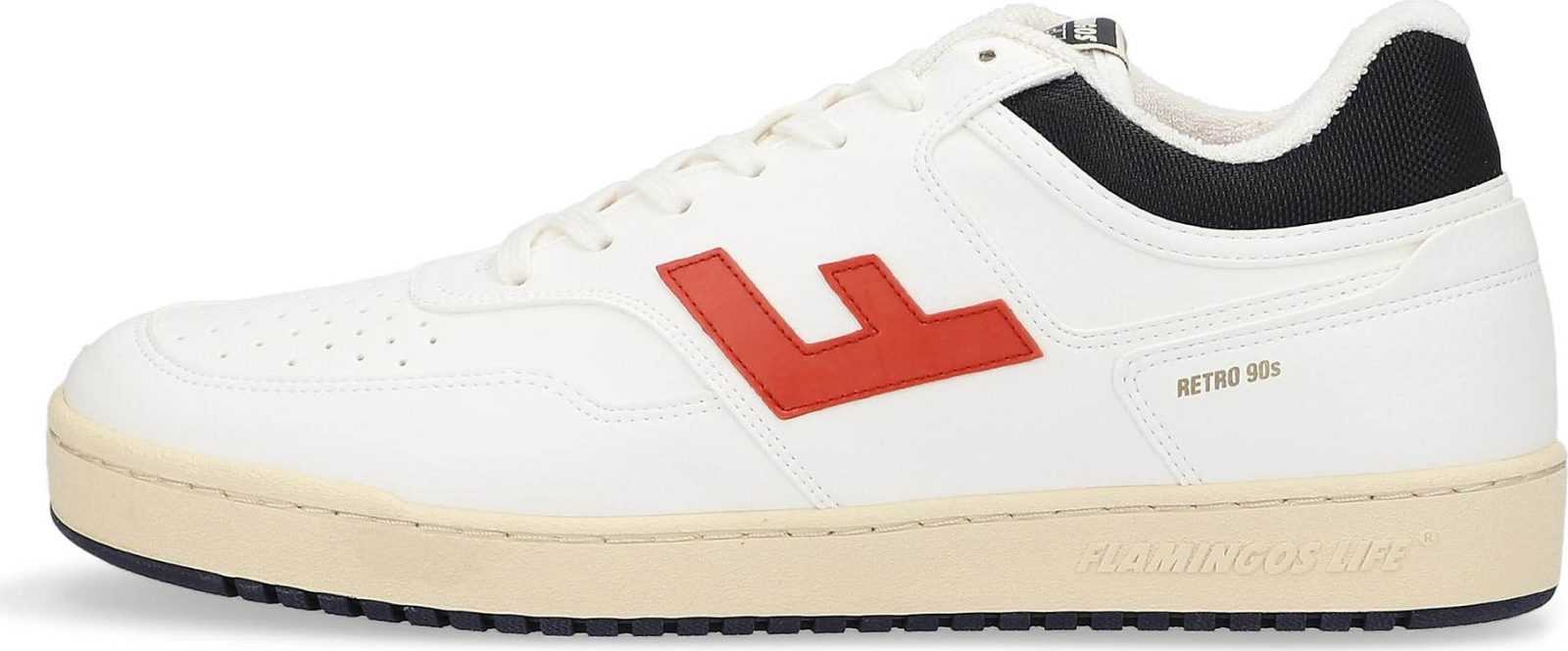 Flamingos' Life Tenisky ultramarínová modř / červená / bílá