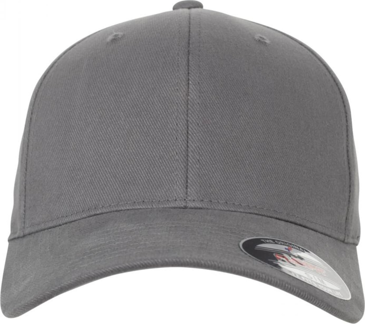 Flexfit Kšiltovka 'Brushed Twill' šedá