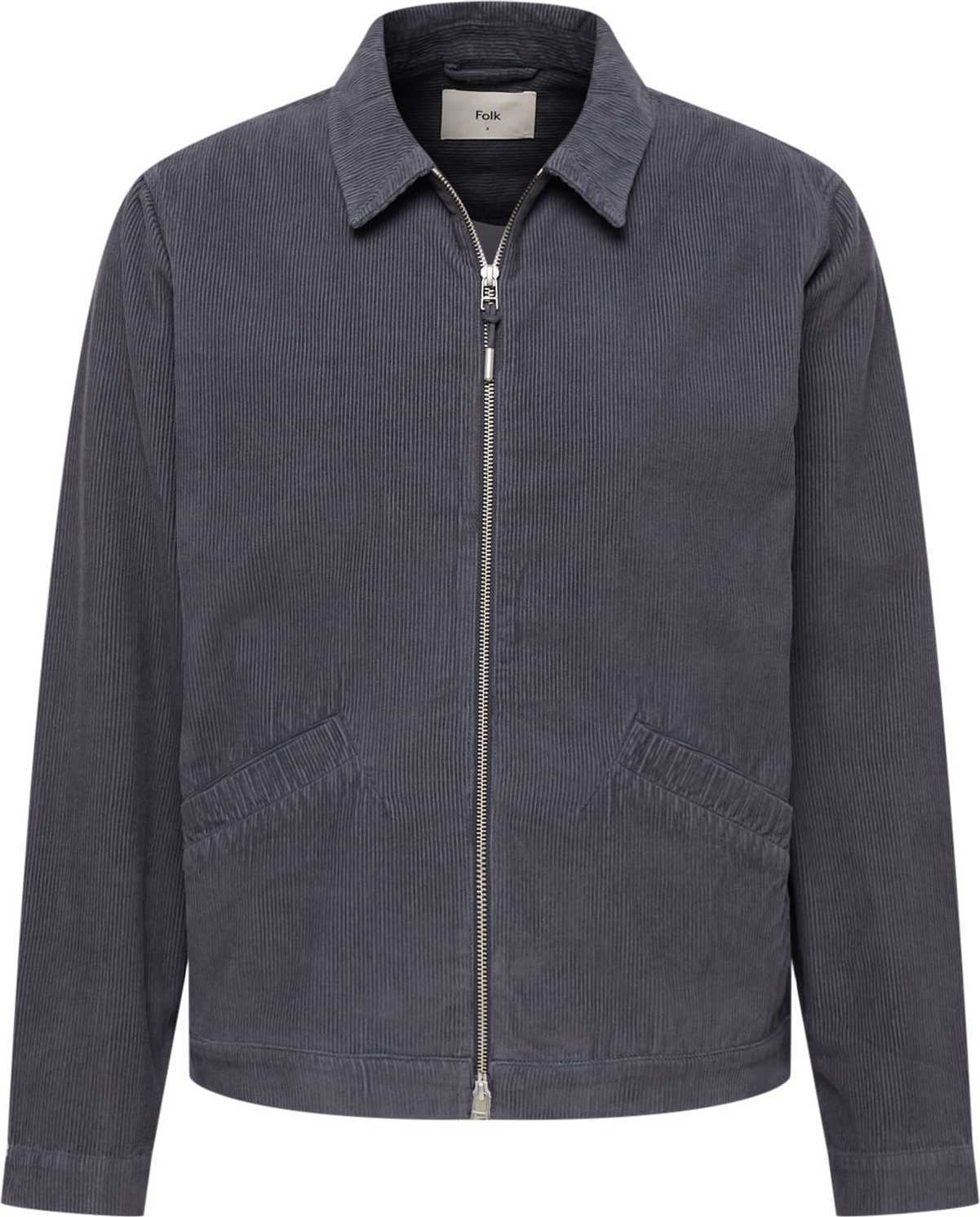 Folk Přechodná bunda chladná modrá