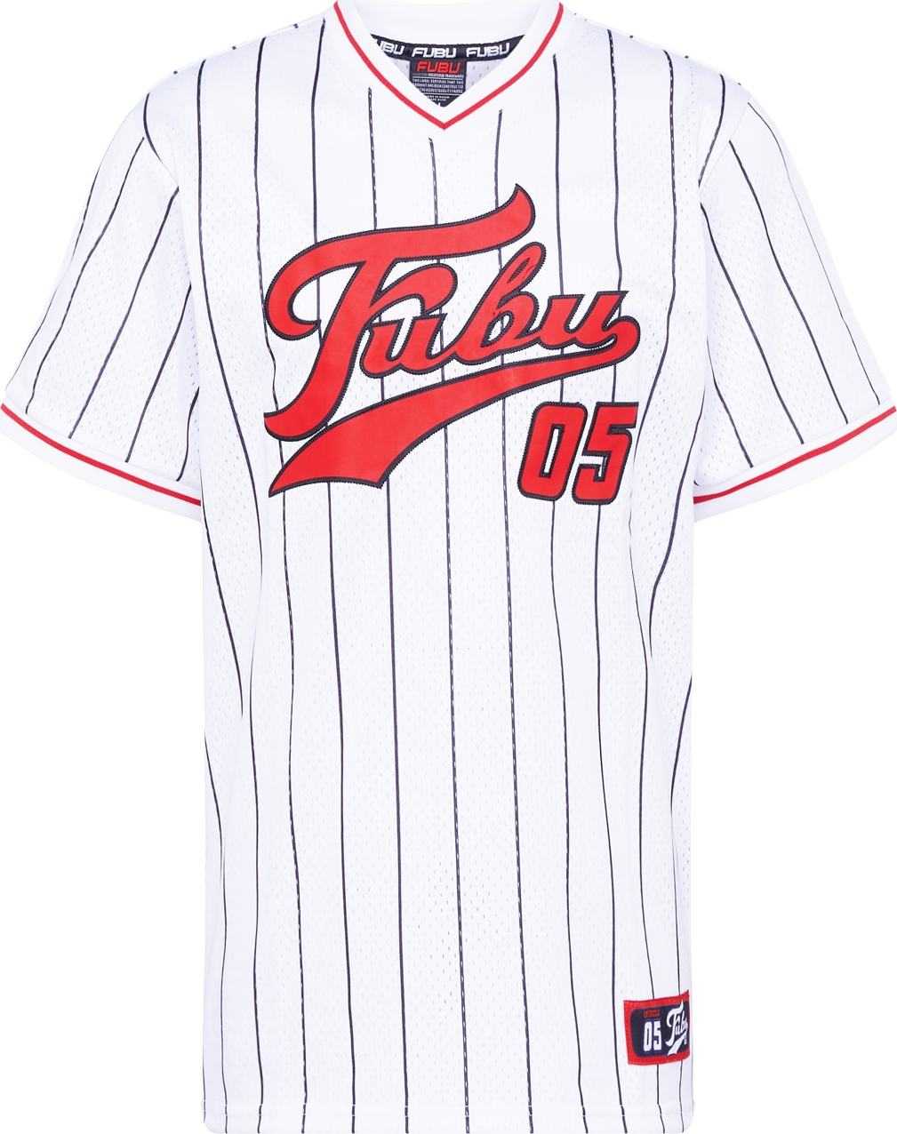 FUBU Tričko námořnická modř / červená / bílá