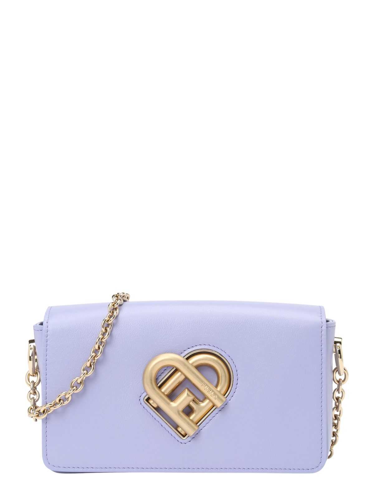 FURLA Taška přes rameno 'My Joy' světlemodrá / zlatá