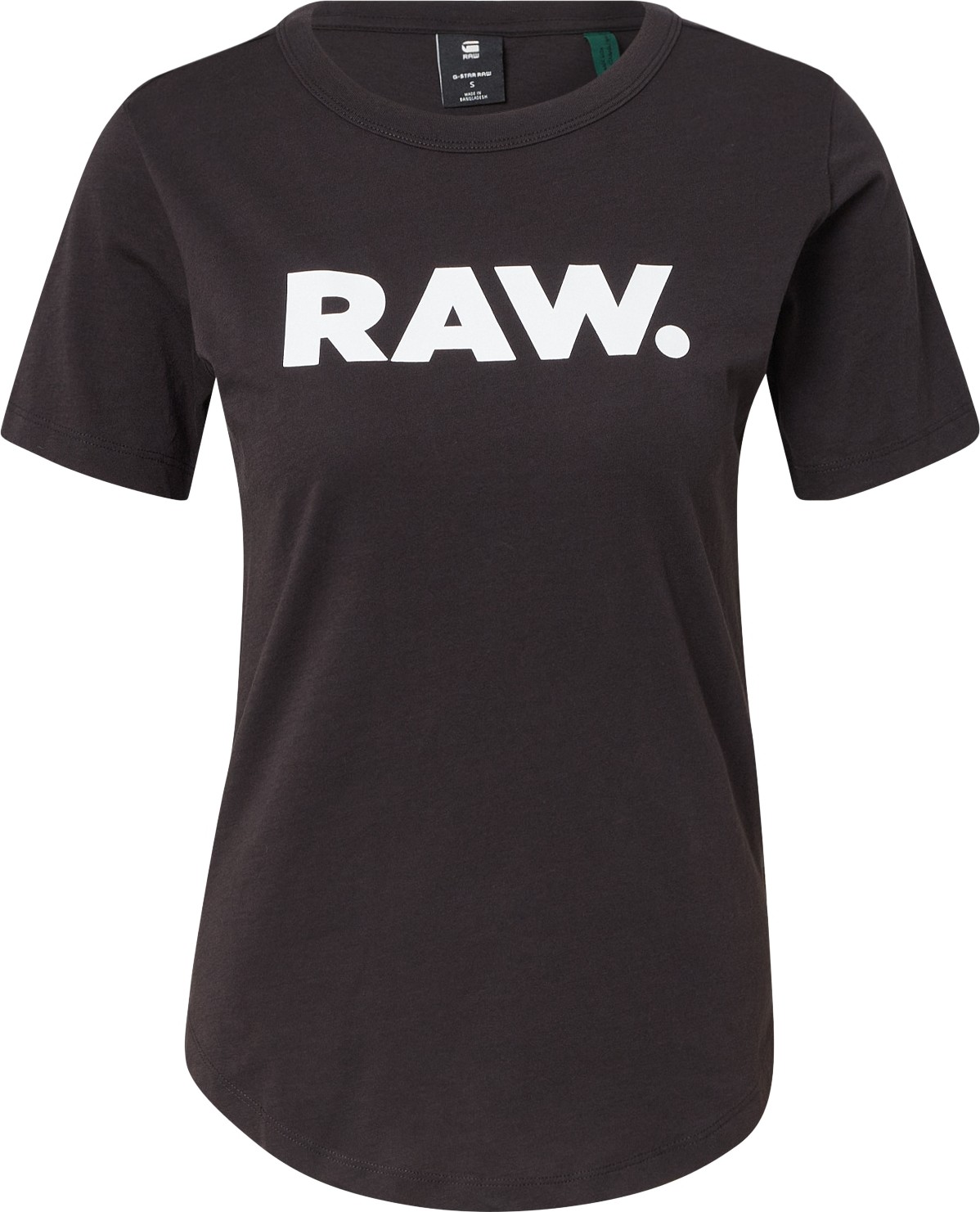 G-Star RAW Tričko černá / bílá