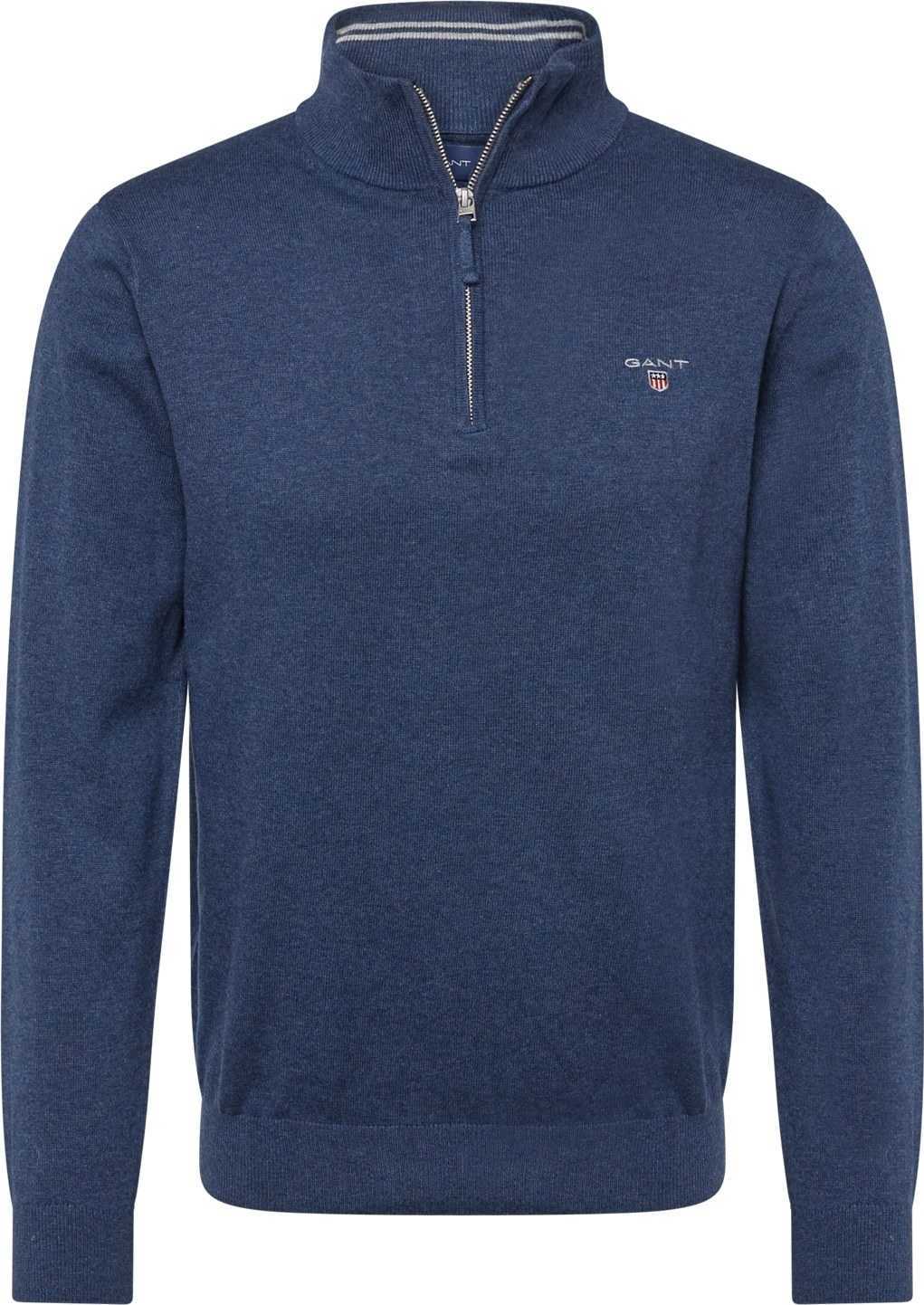 GANT Svetr marine modrá / červená / bílá