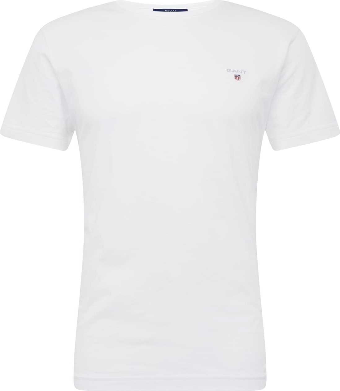 GANT Tričko marine modrá / šedá / červená / offwhite