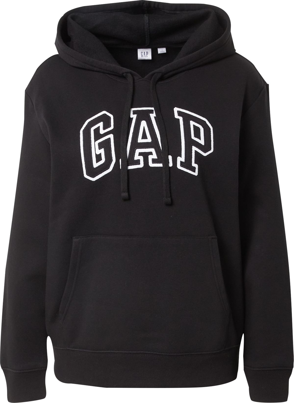 GAP Mikina černá / bílá