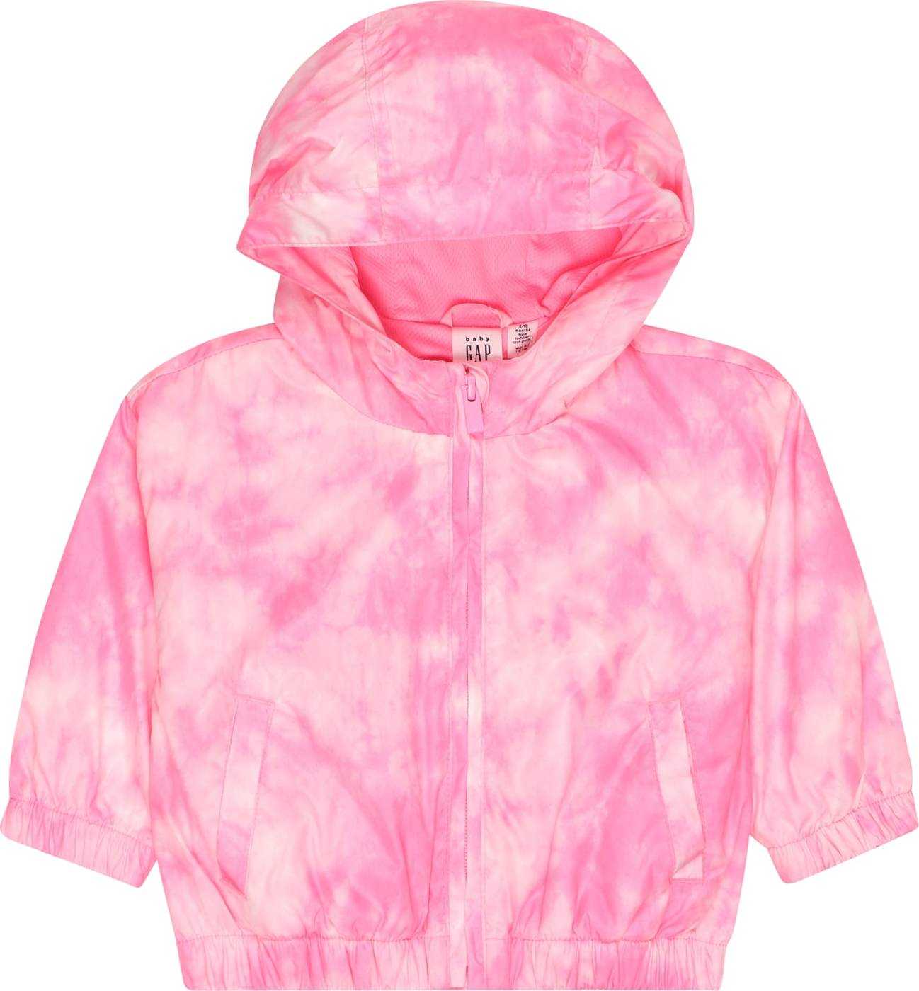 GAP Přechodná bunda 'WINDBREAKER' pink / světle růžová