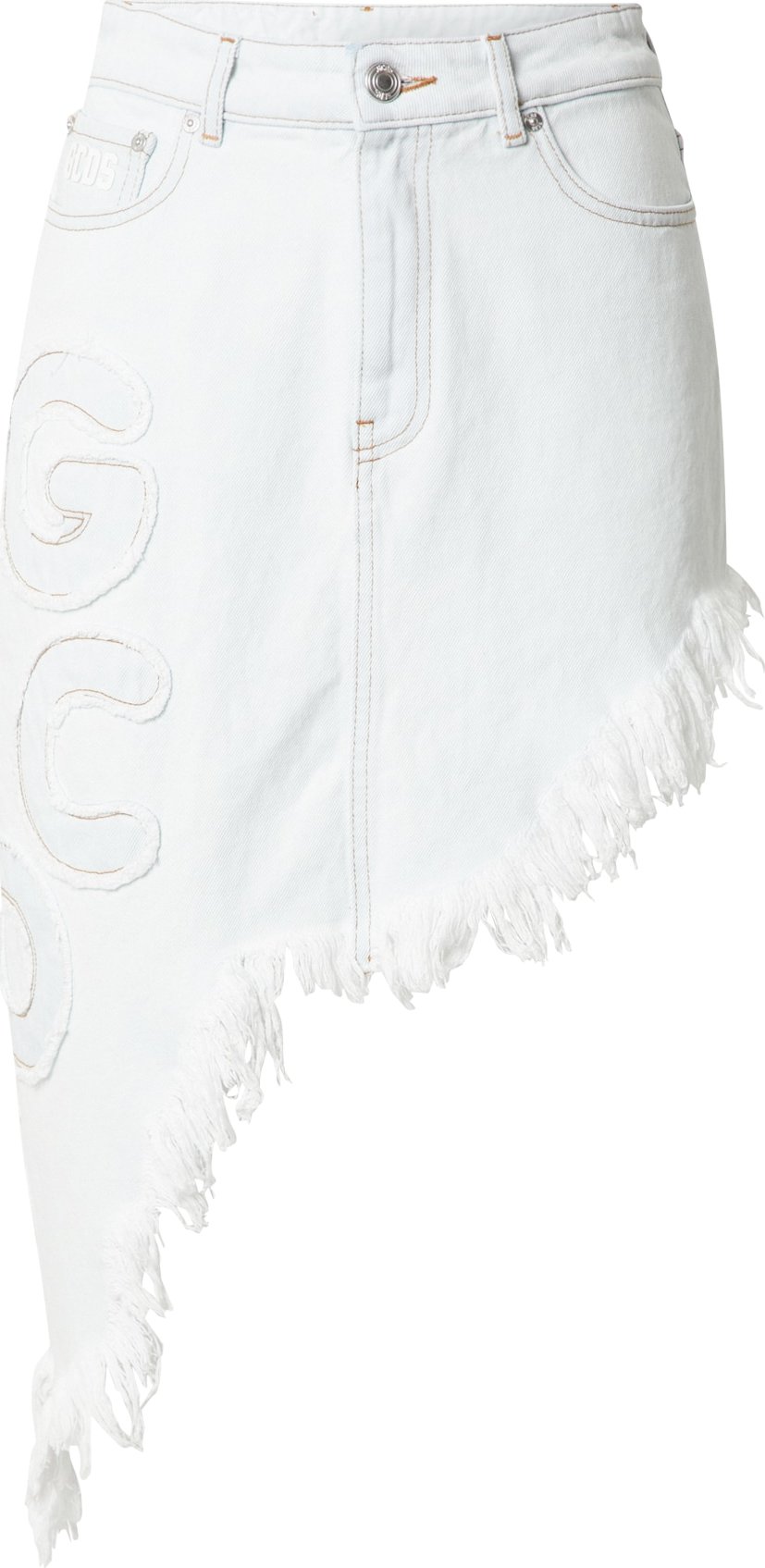 GCDS Sukně světlemodrá