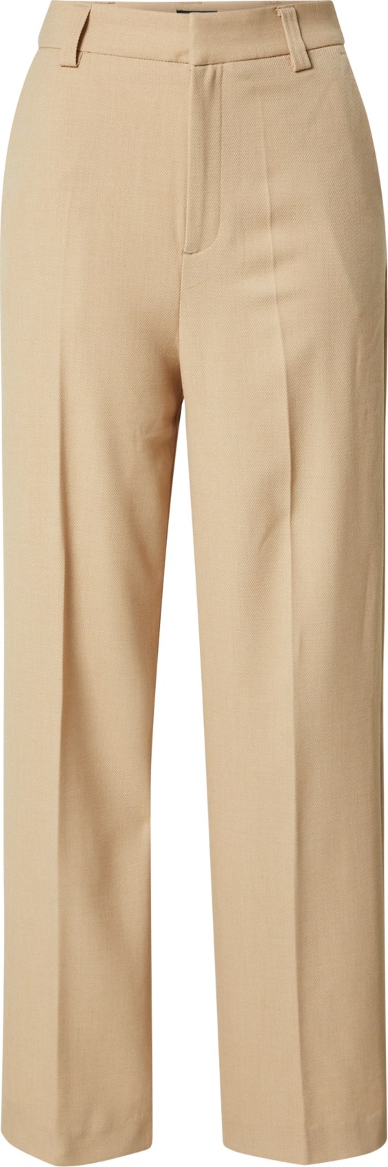 Gina Tricot Kalhoty s puky béžová